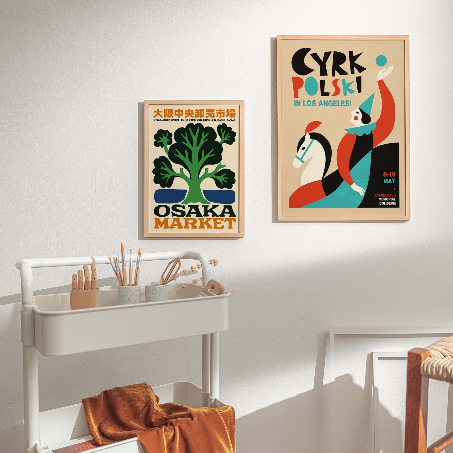 Pierogi Festival Print Kitchen Wall Art