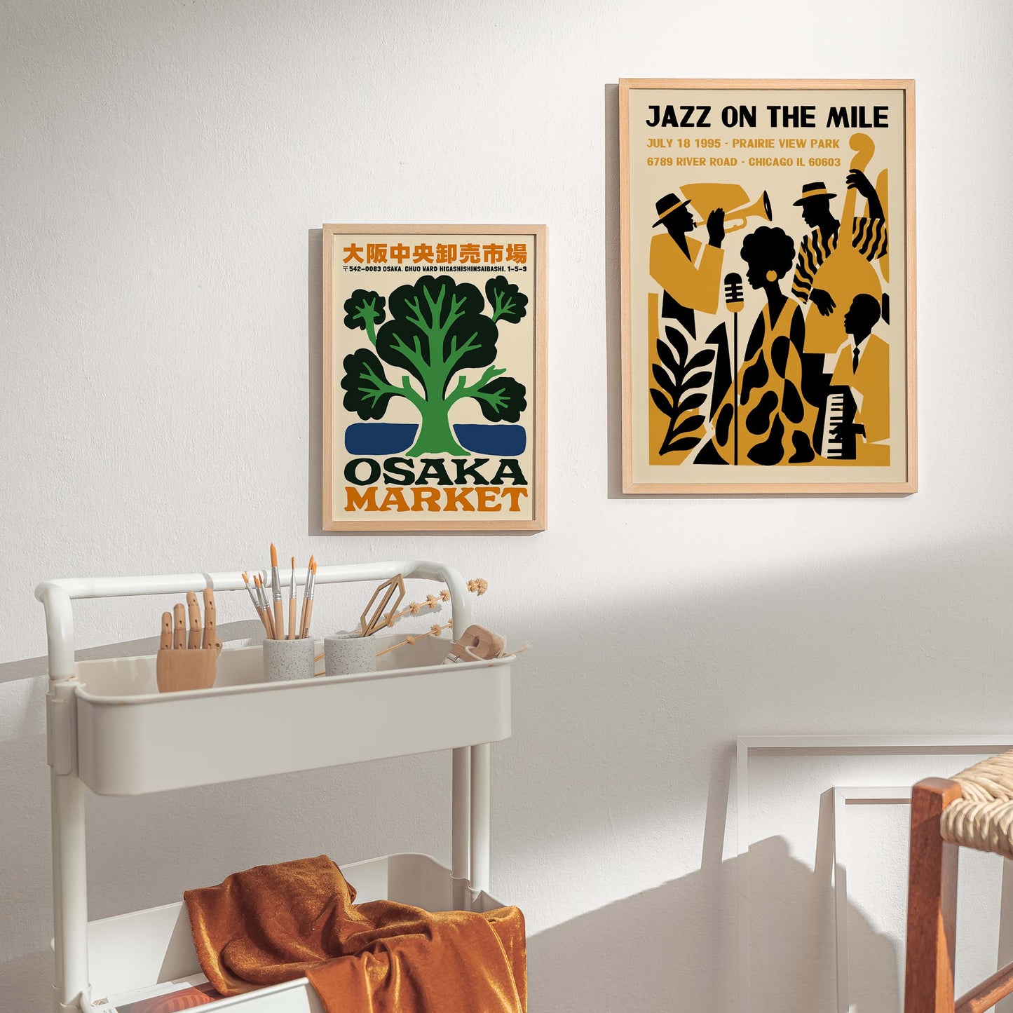 Jazz On The Mile Poster