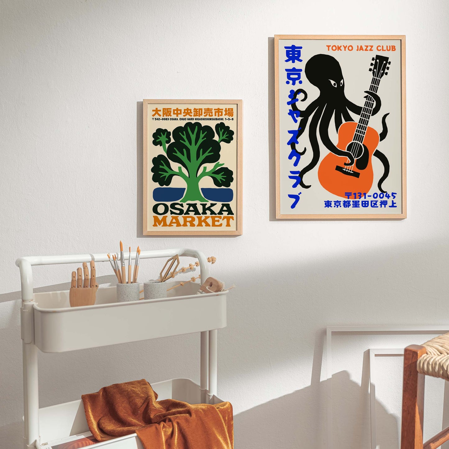 Tokyo Jazz Club Poster Print