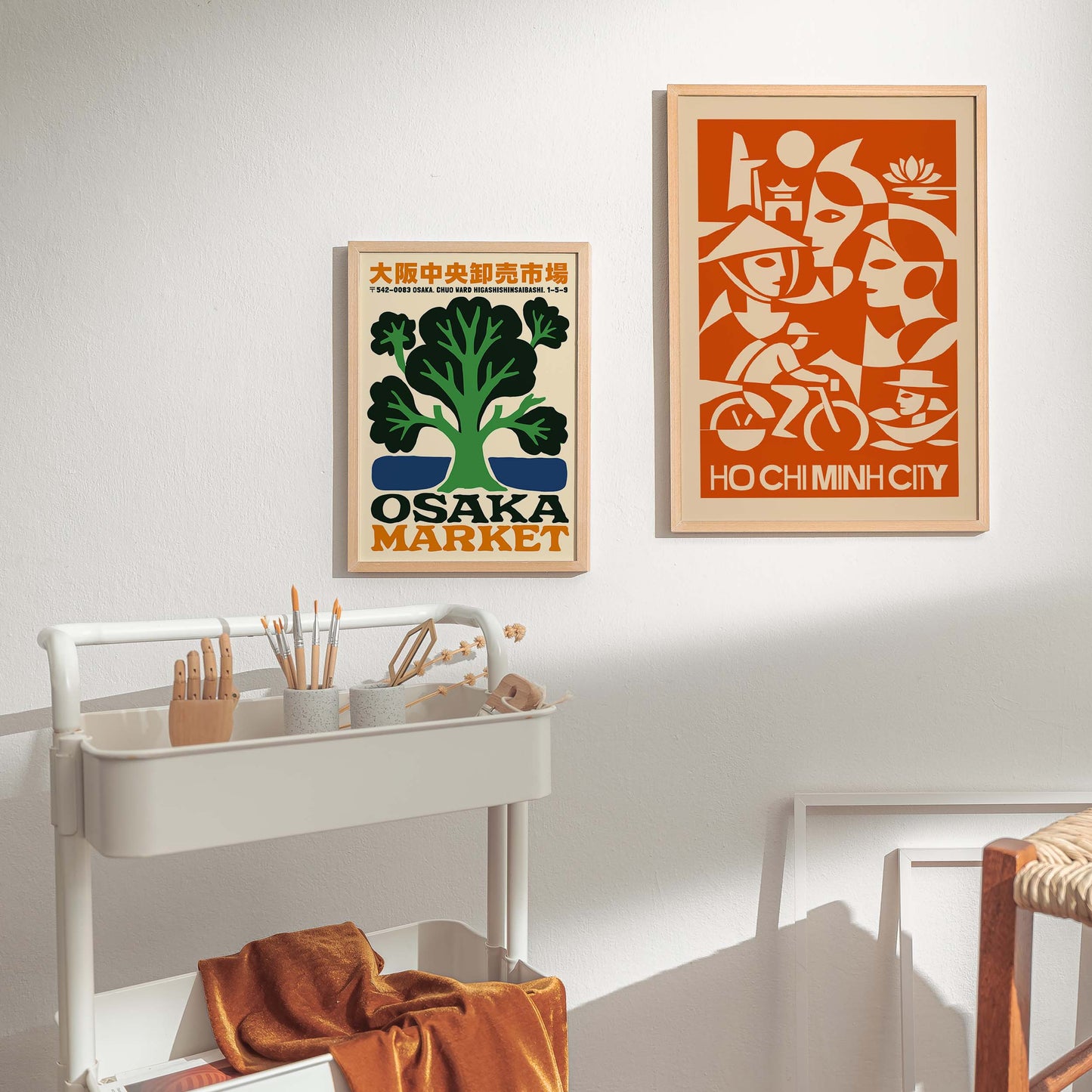 Retro Ho Chi Minh City Print