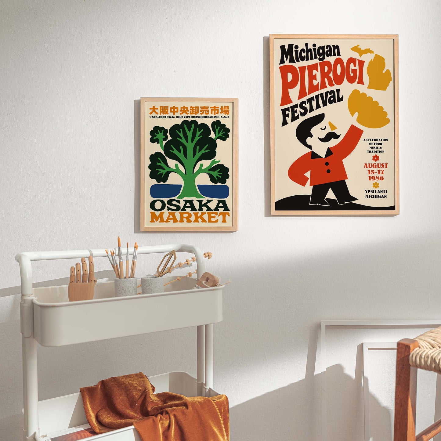 Michigan Pierogi Festival Poster