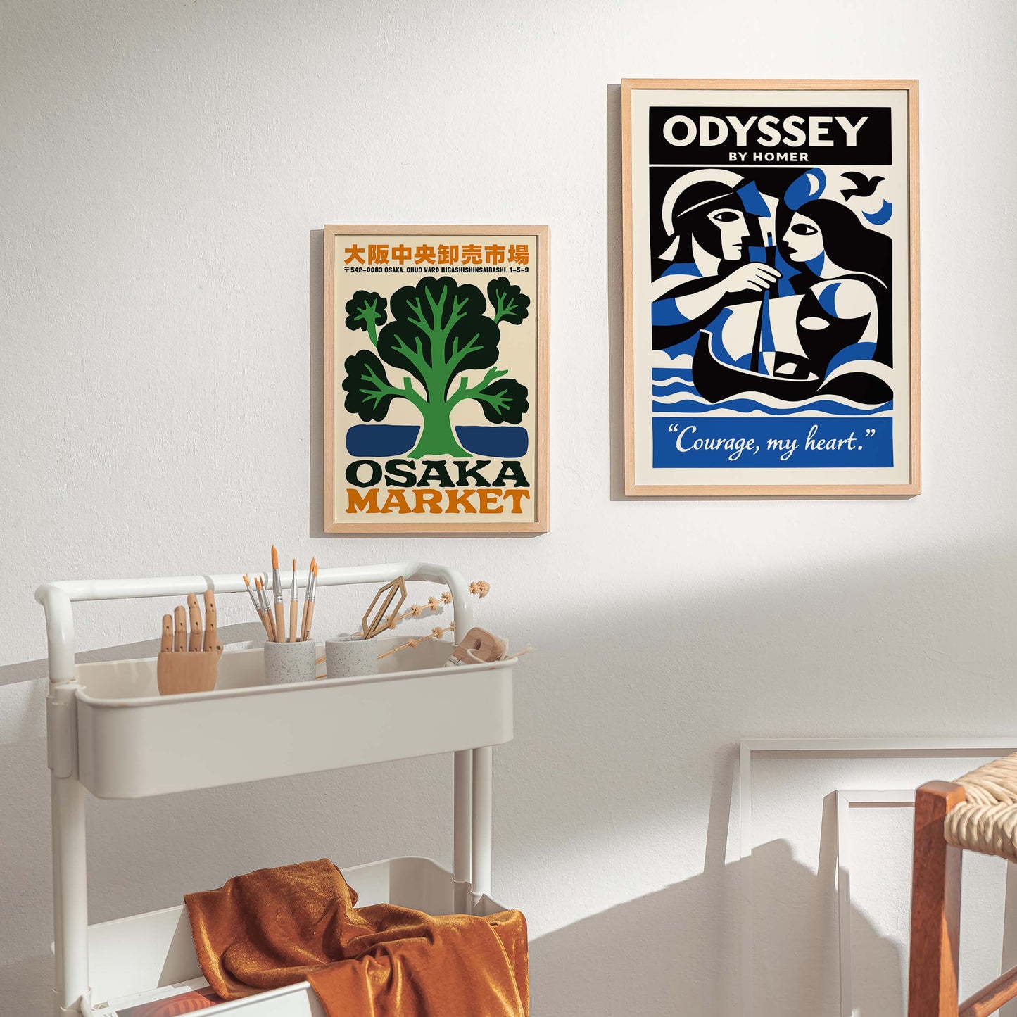 Odyssey Hero Poster Wall Art