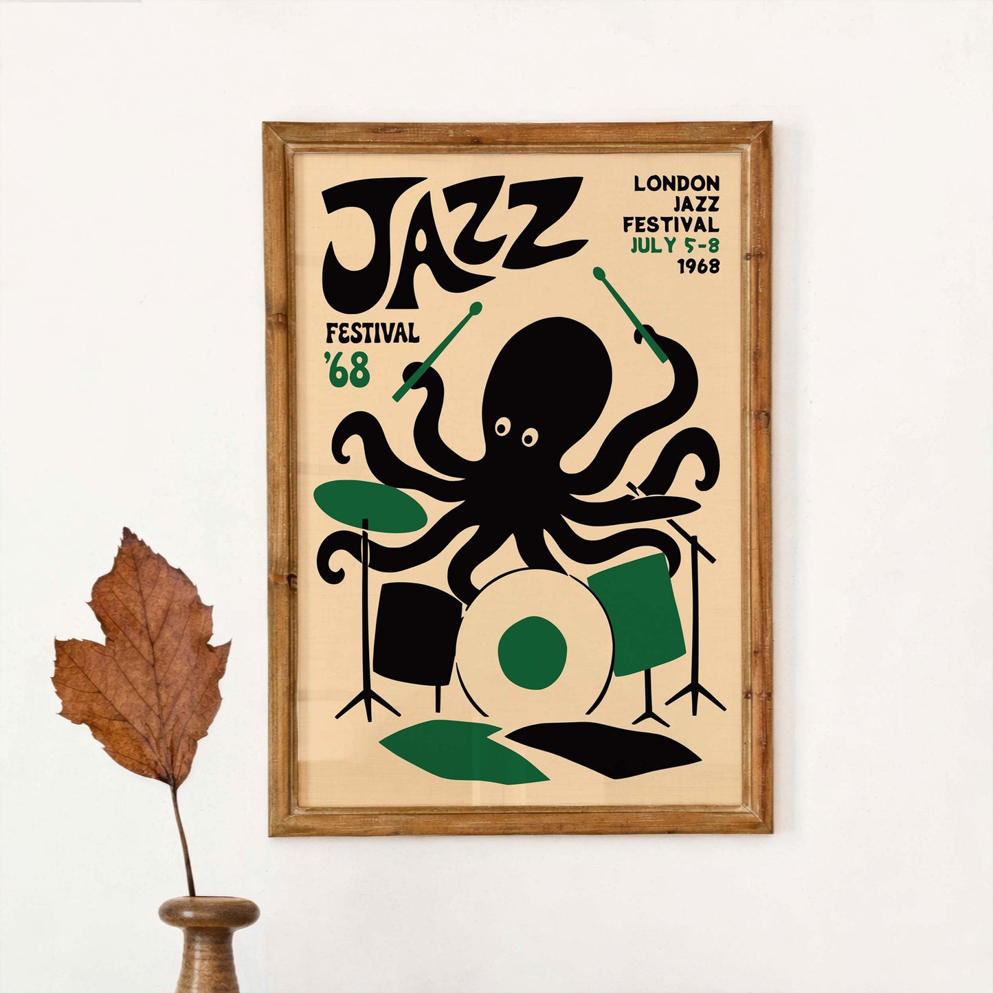 London Jazz Festival Poster Print