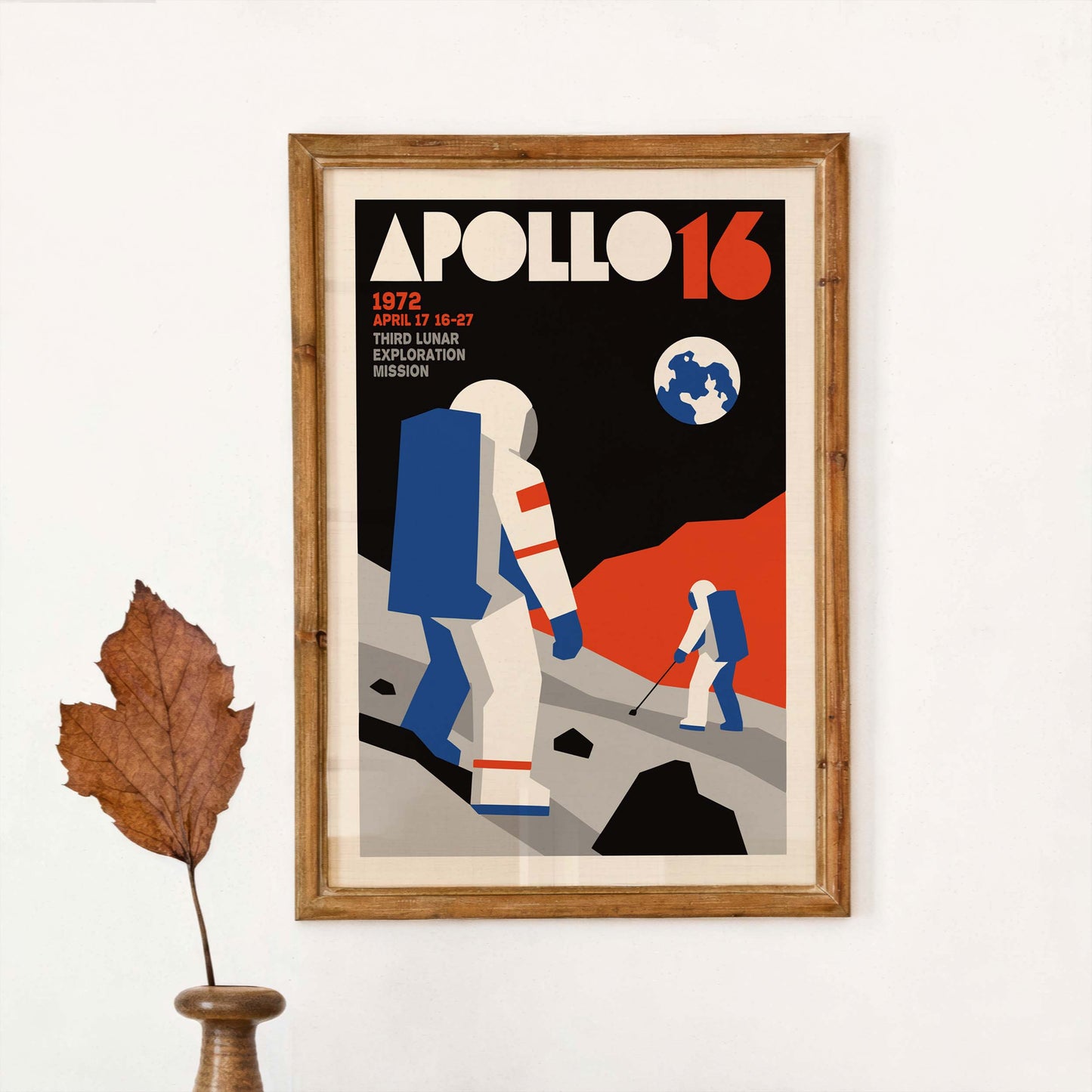 Apollo Sixteen Wall Art
