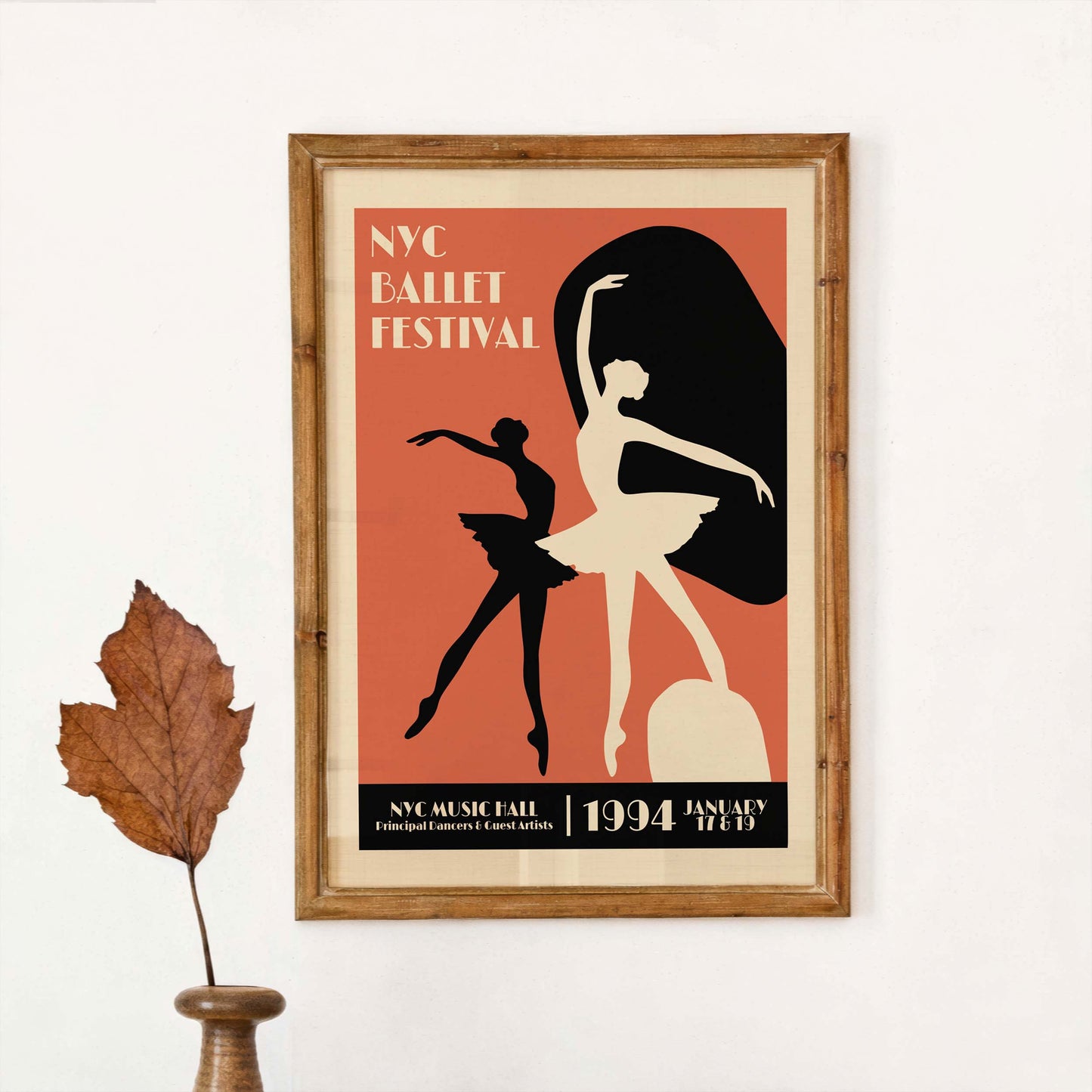 NYC Ballet Festival Poster Print