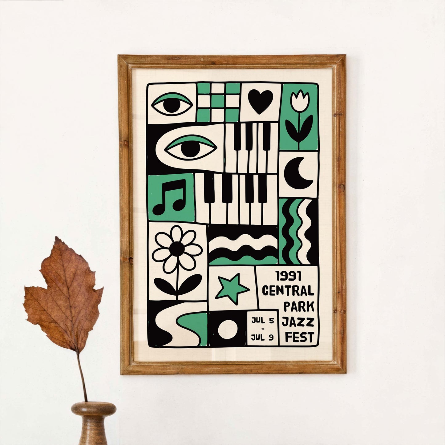 Central Park Jazz Fest Print