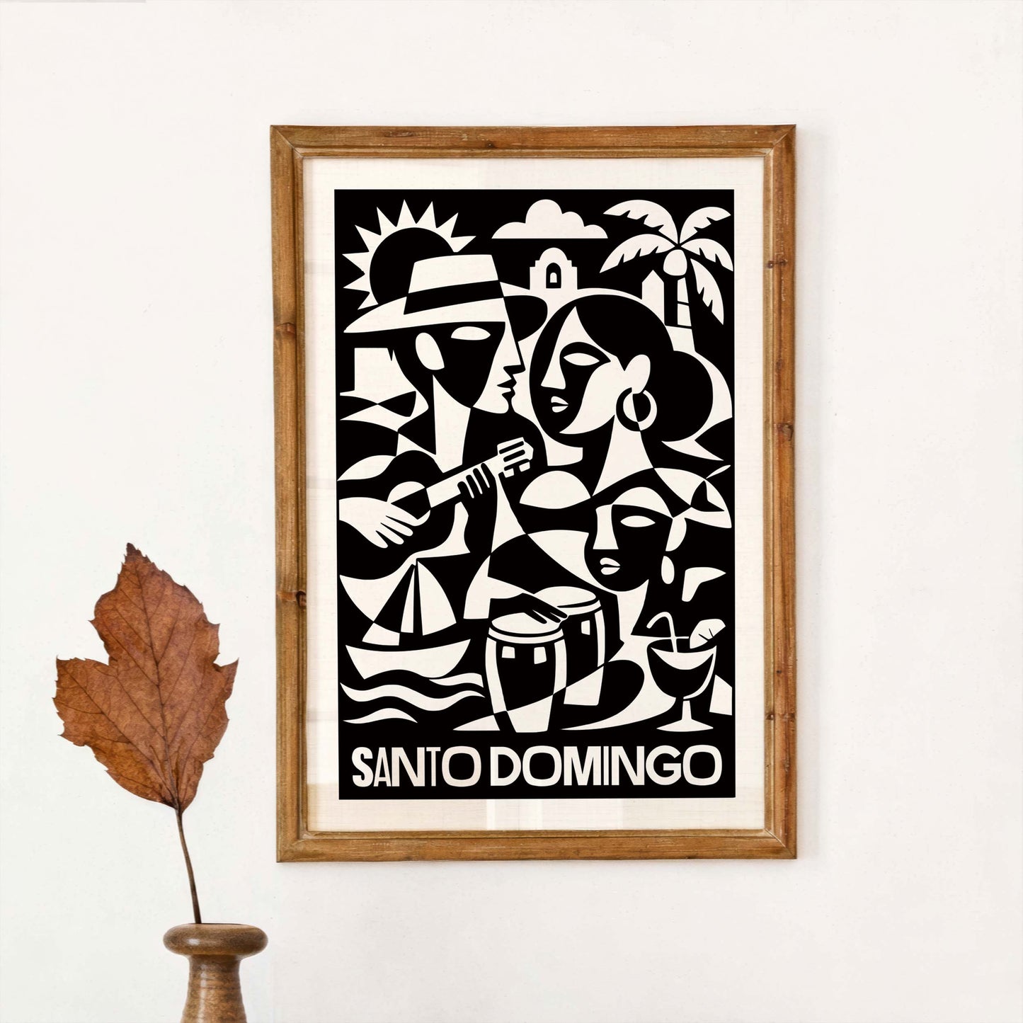 Santo Domingo Travel Poster Wall Art