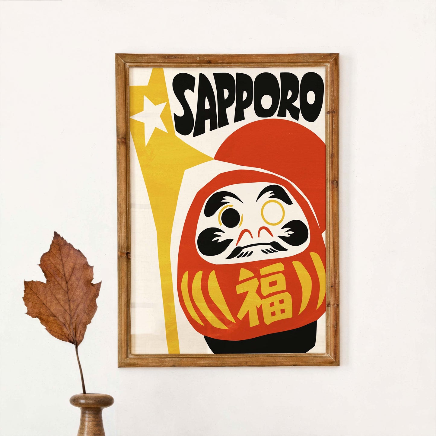 Sapporo Daruma Poster