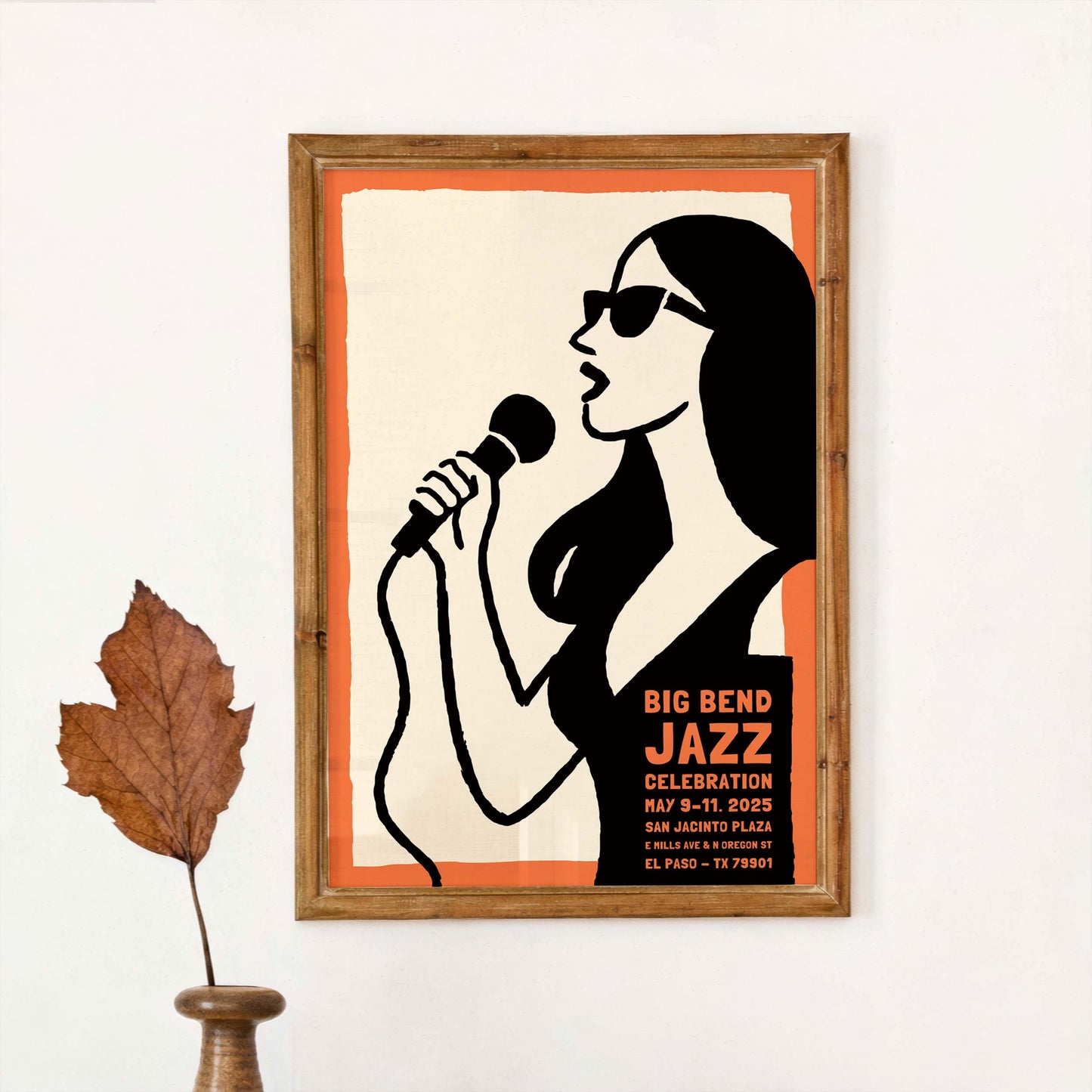 Big Bend Jazz Festival Poster