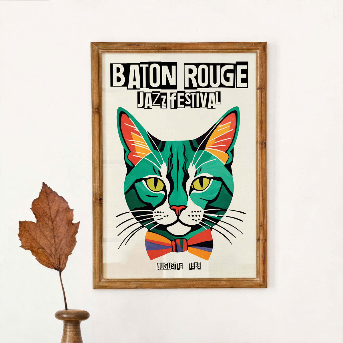 Plakat Festiwalu Jazzowego w Baton Rouge