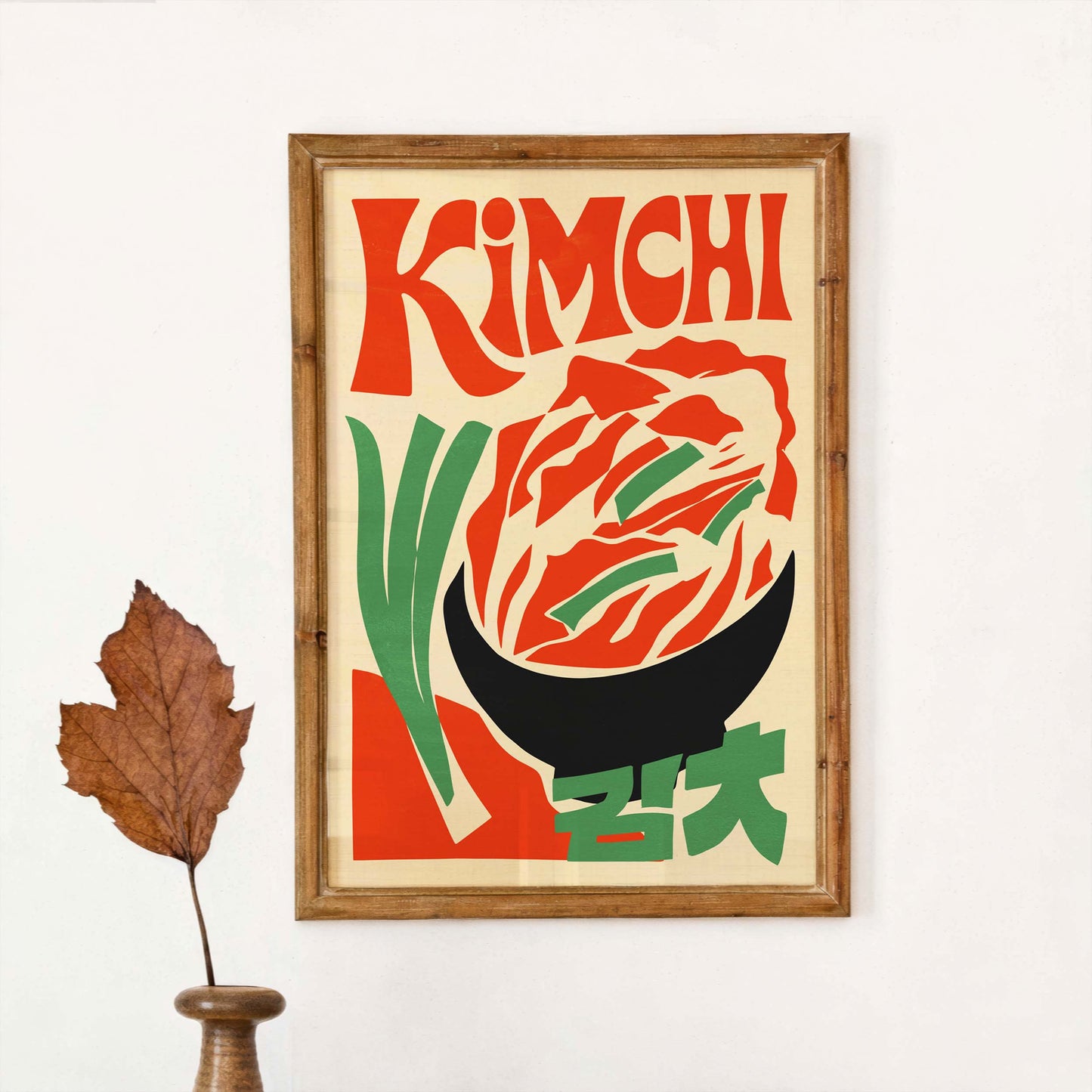 Traditional Kimchi Poster