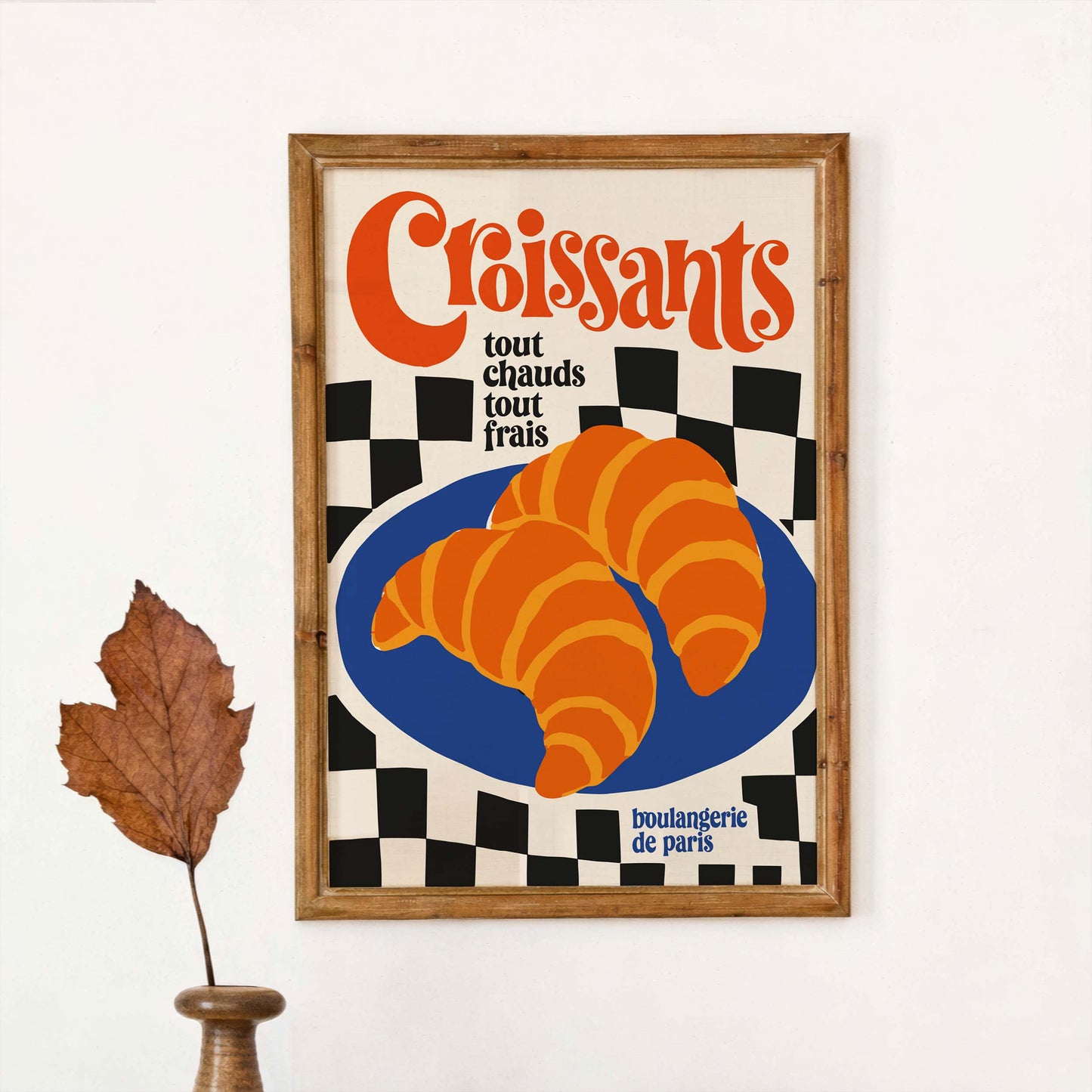 Croissants Paris Bakery Print