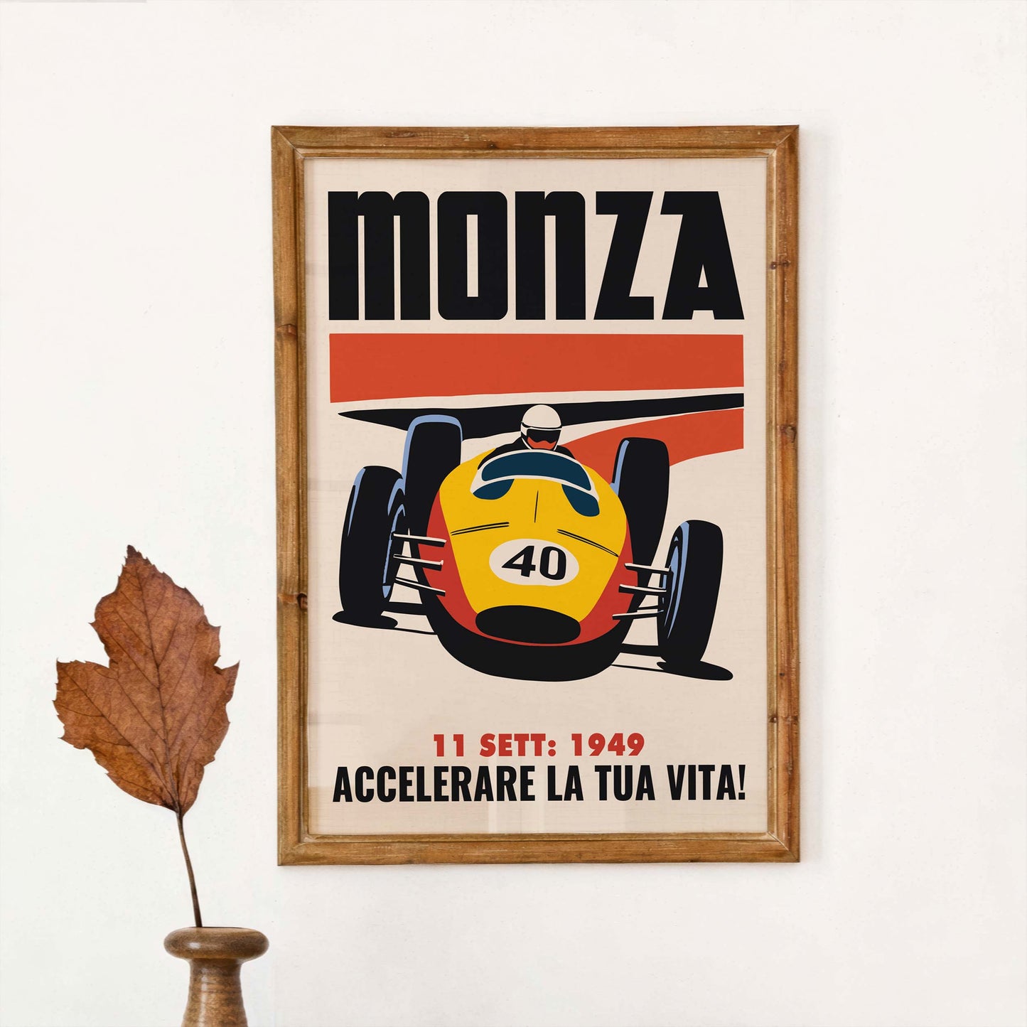 Monza Grand Prix Poster Print