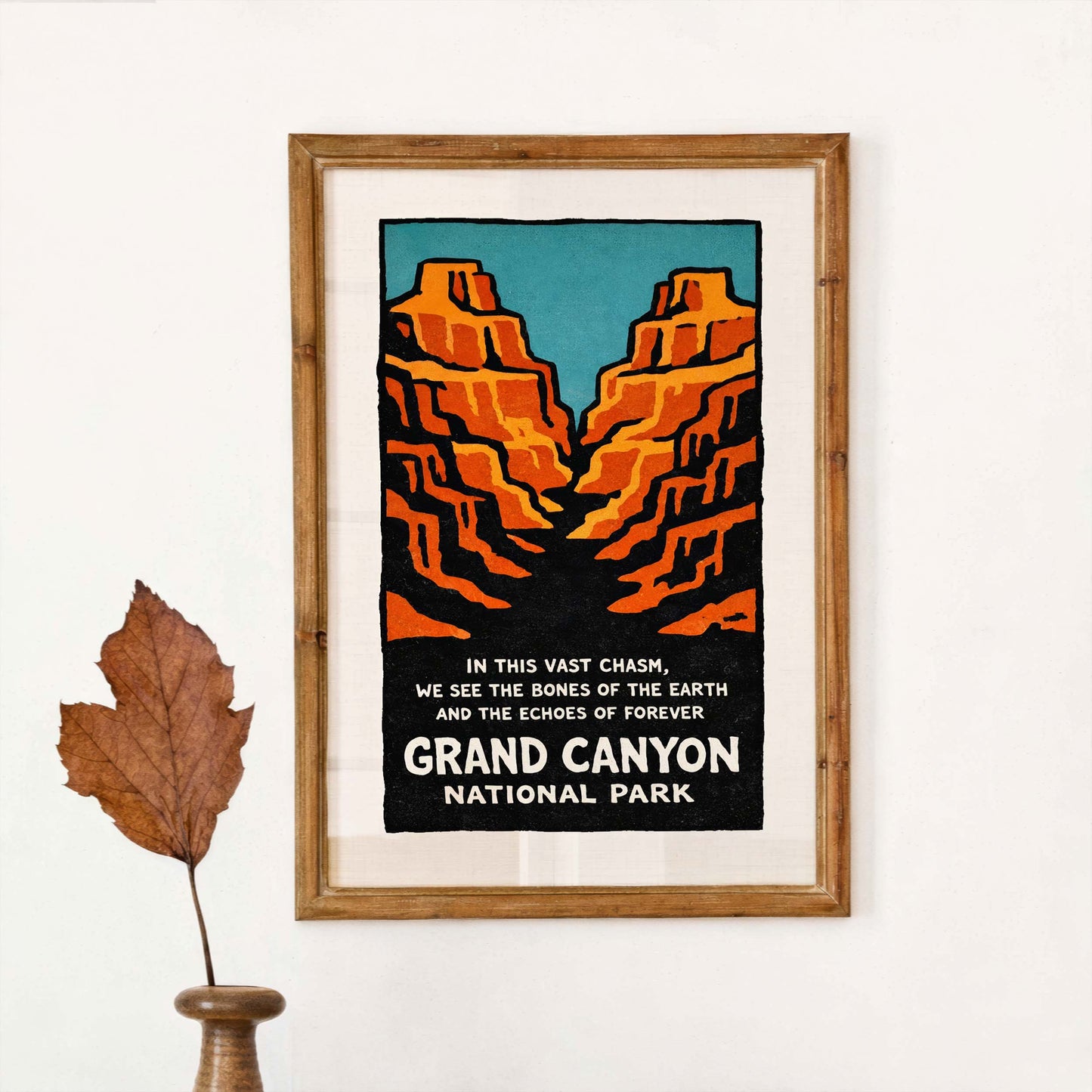 Grand Canyon Vintage Poster Wall Art
