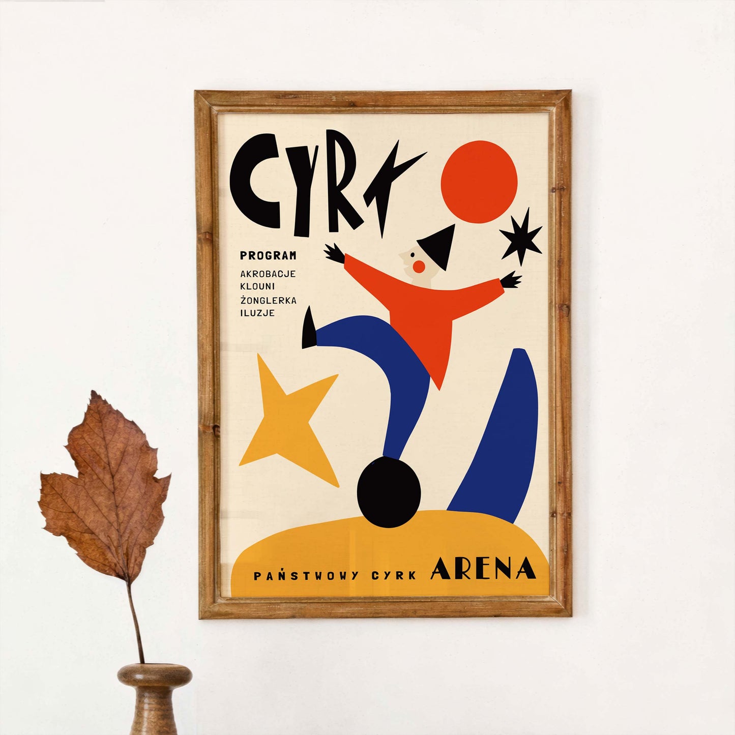 Cyrk Arena Circus Poster Print