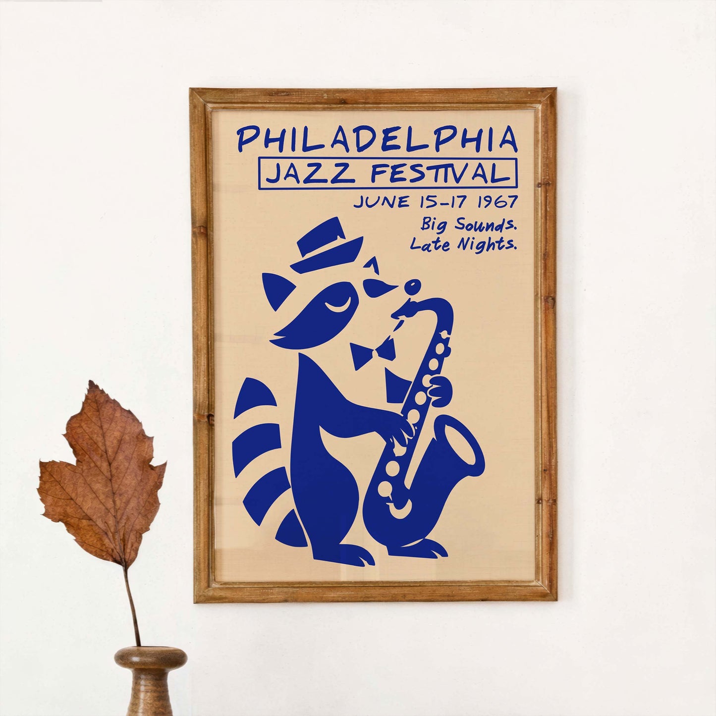 Philadelphia Jazz Festival Poster Print