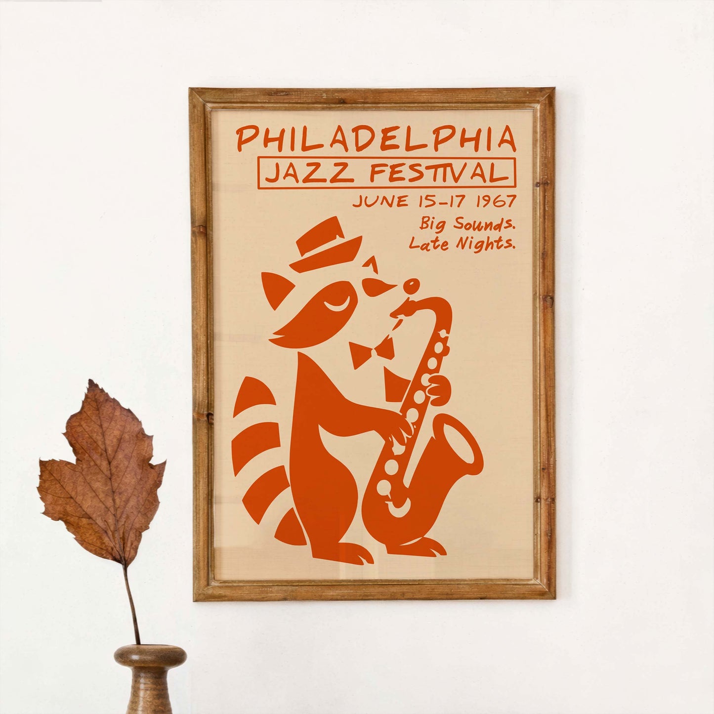 Philadelphia Jazz Festival Poster Print