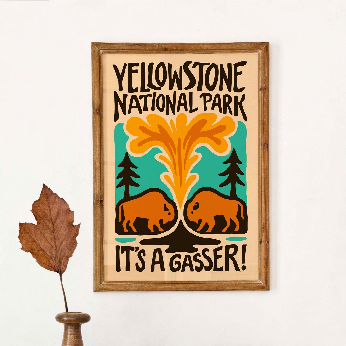 Yellowstone National Park Poster