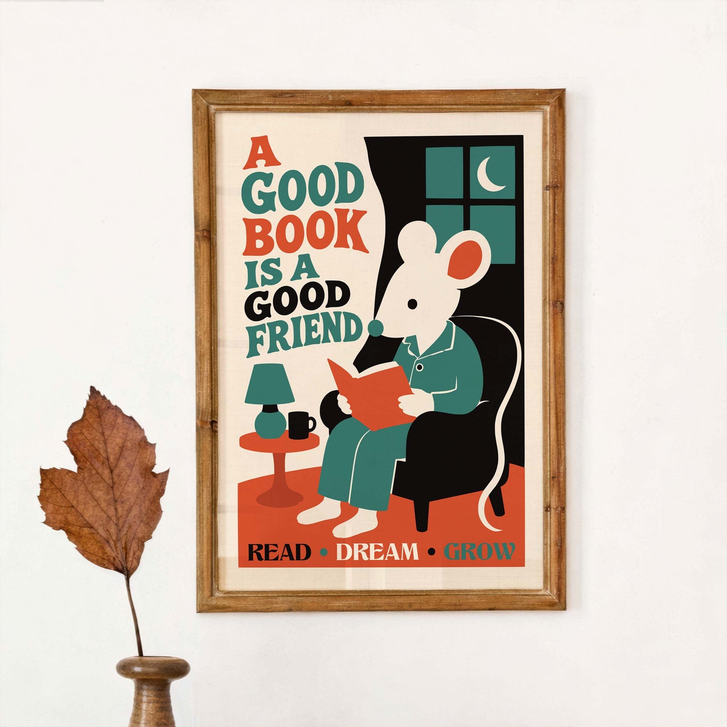 Good Book Friend Poster
