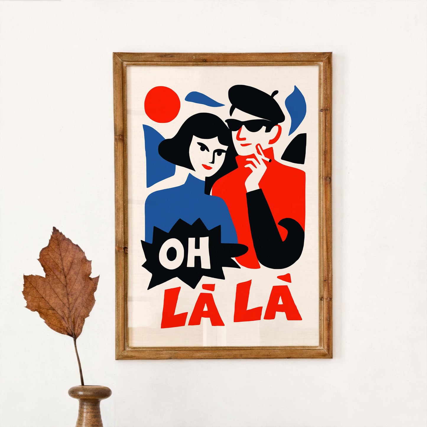 Oh La La Paris Poster