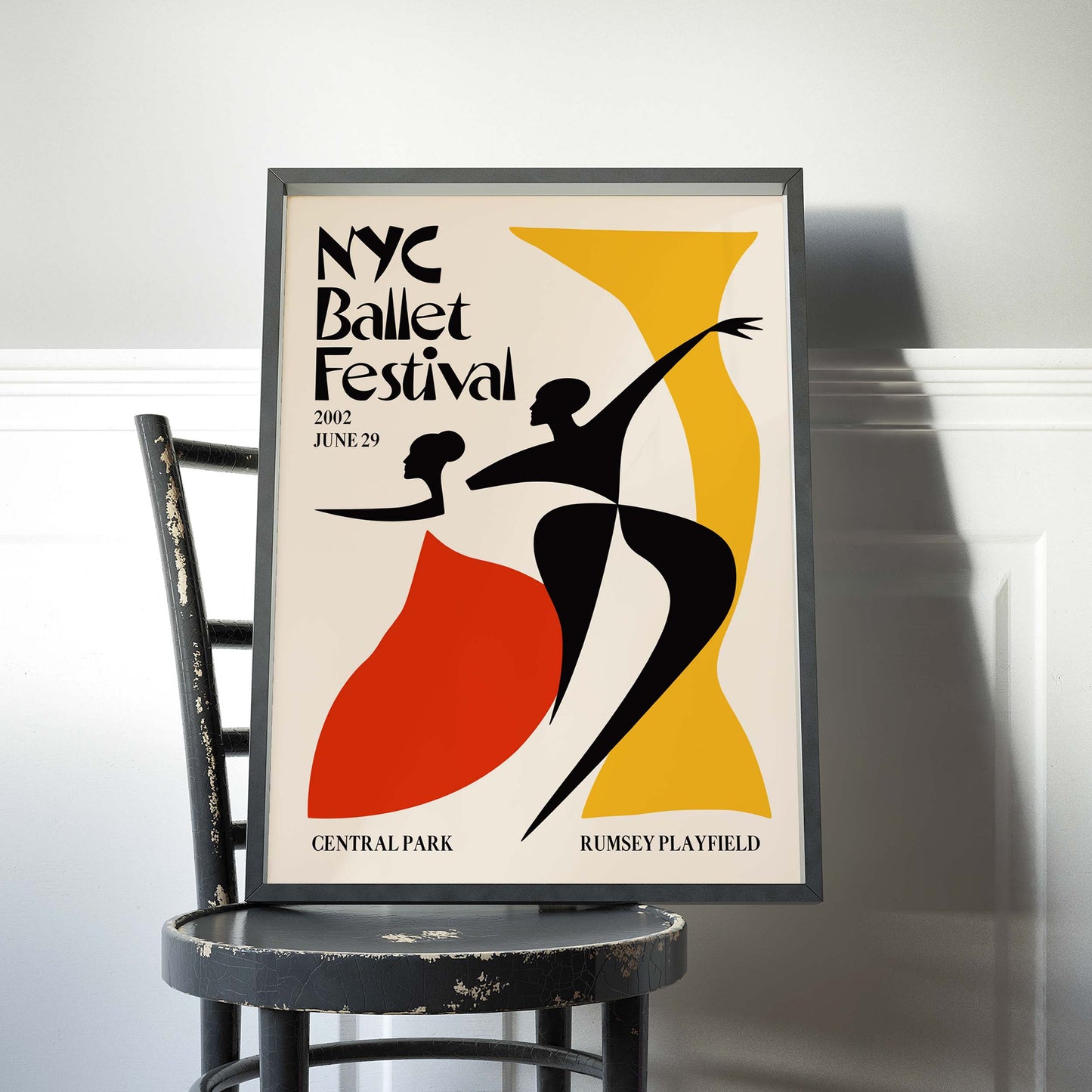 NYC Ballet Festival Poster Print