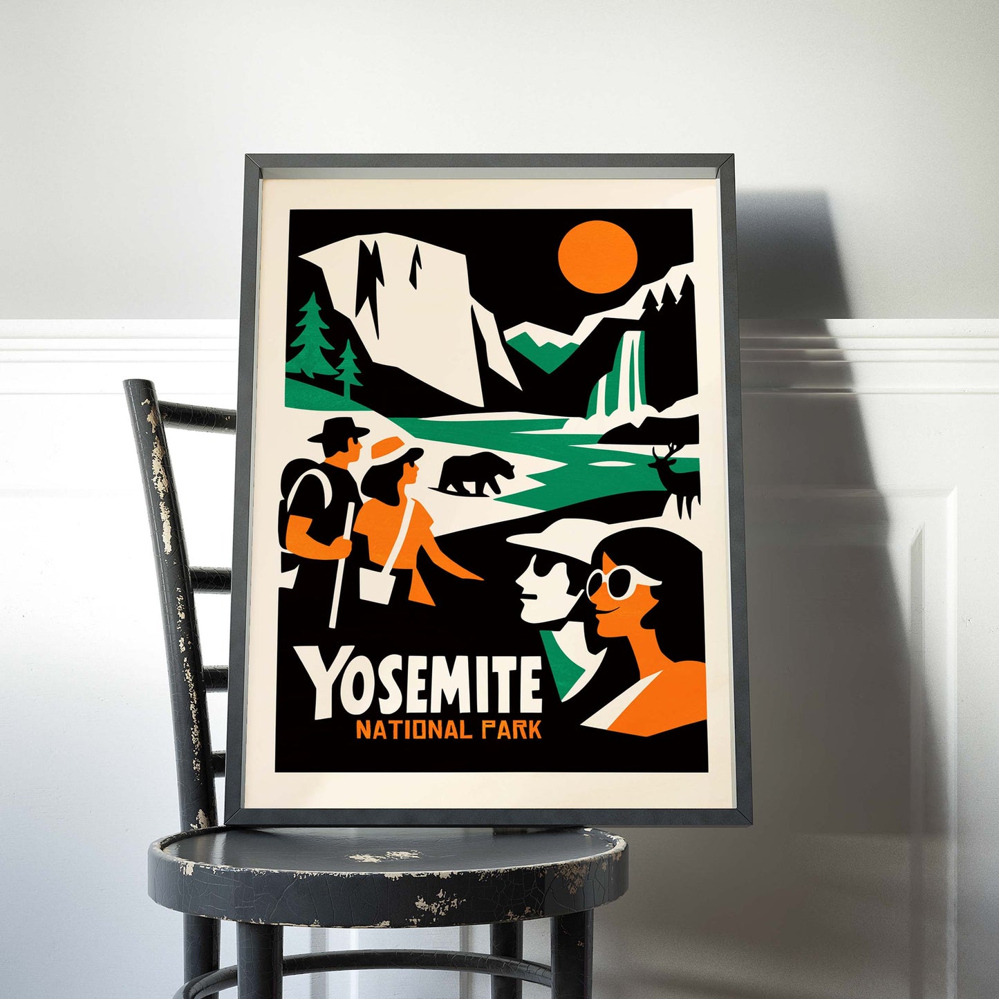 Yosemite National Park Poster Print