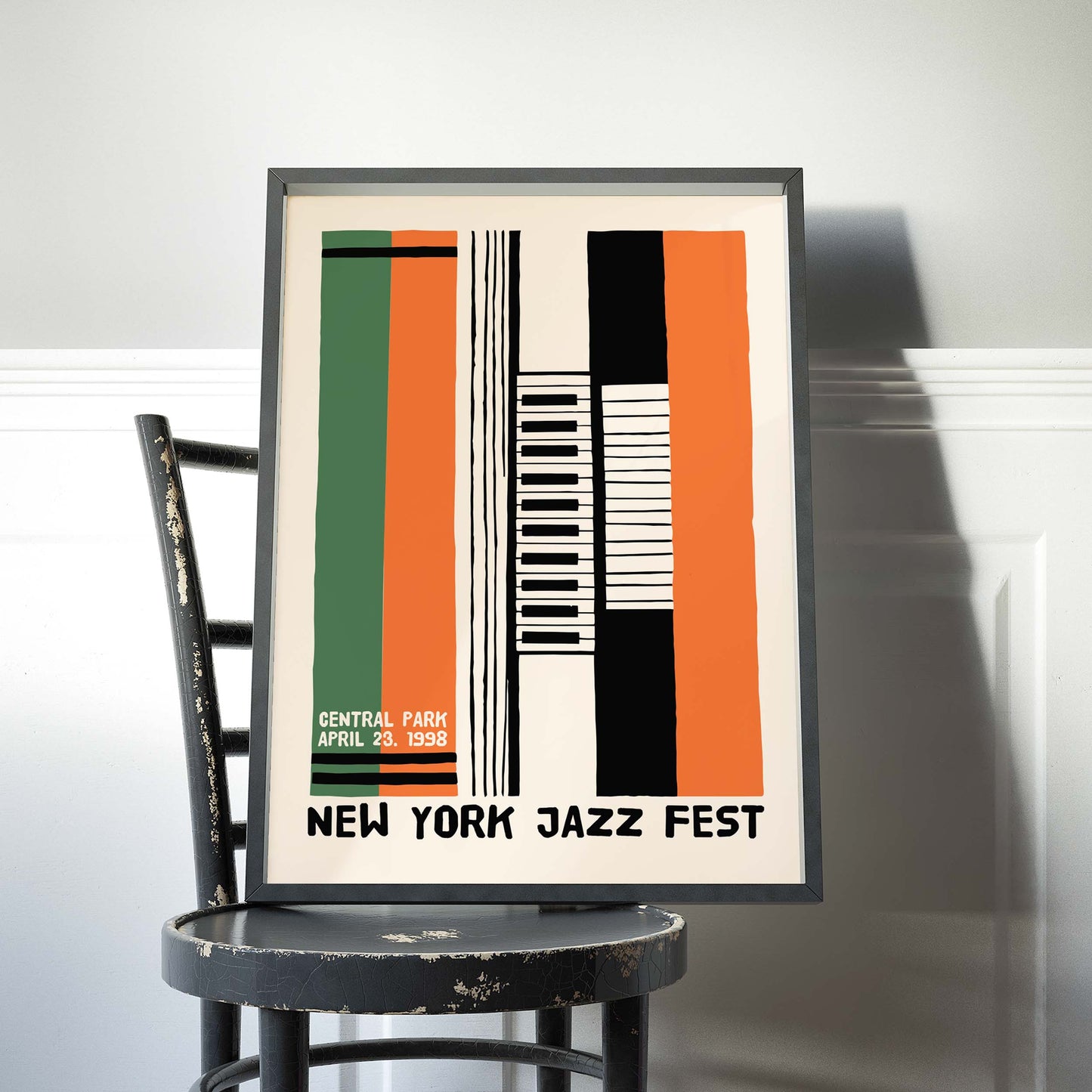 New York Jazz Fest Poster Print