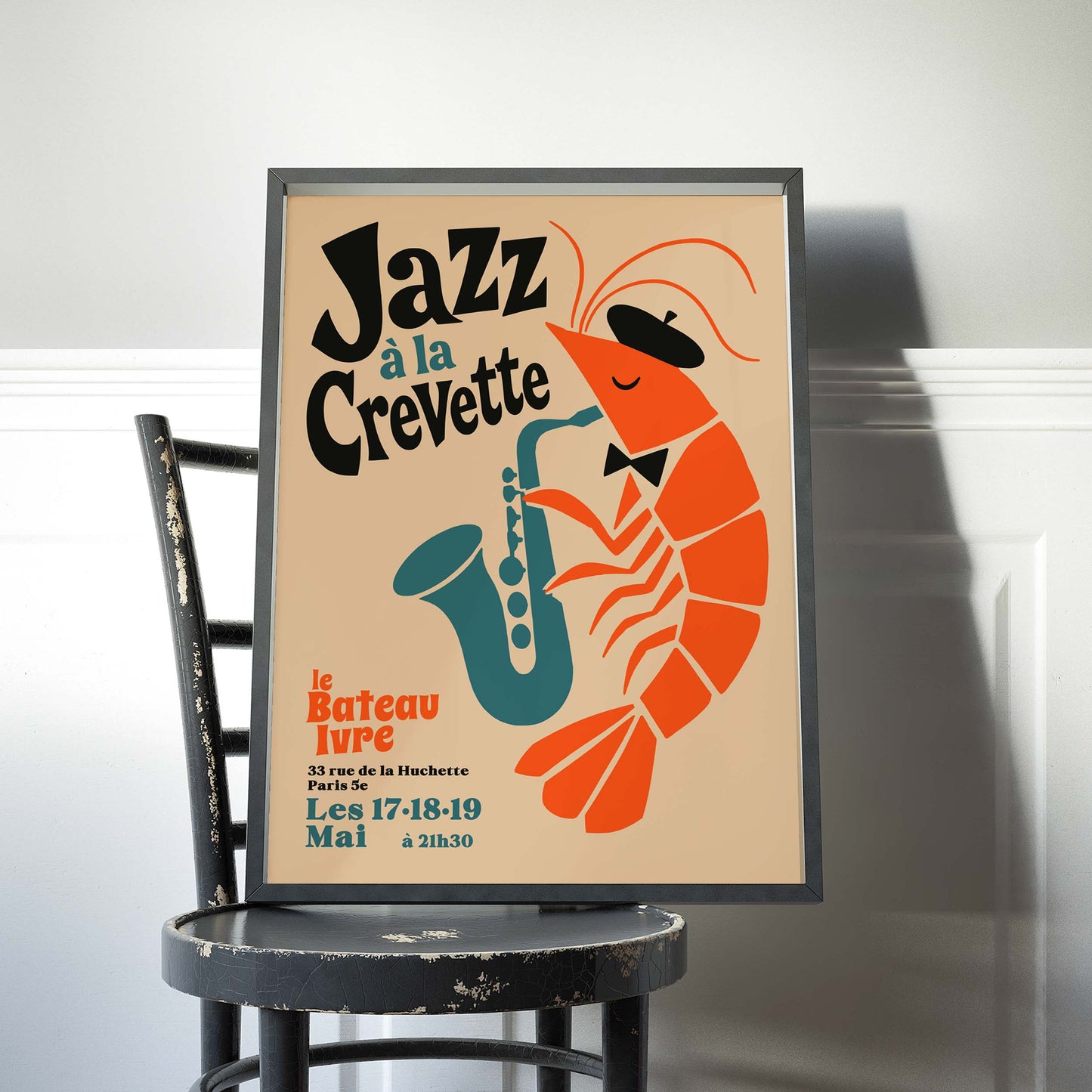 Jazz à la Crevette Poster