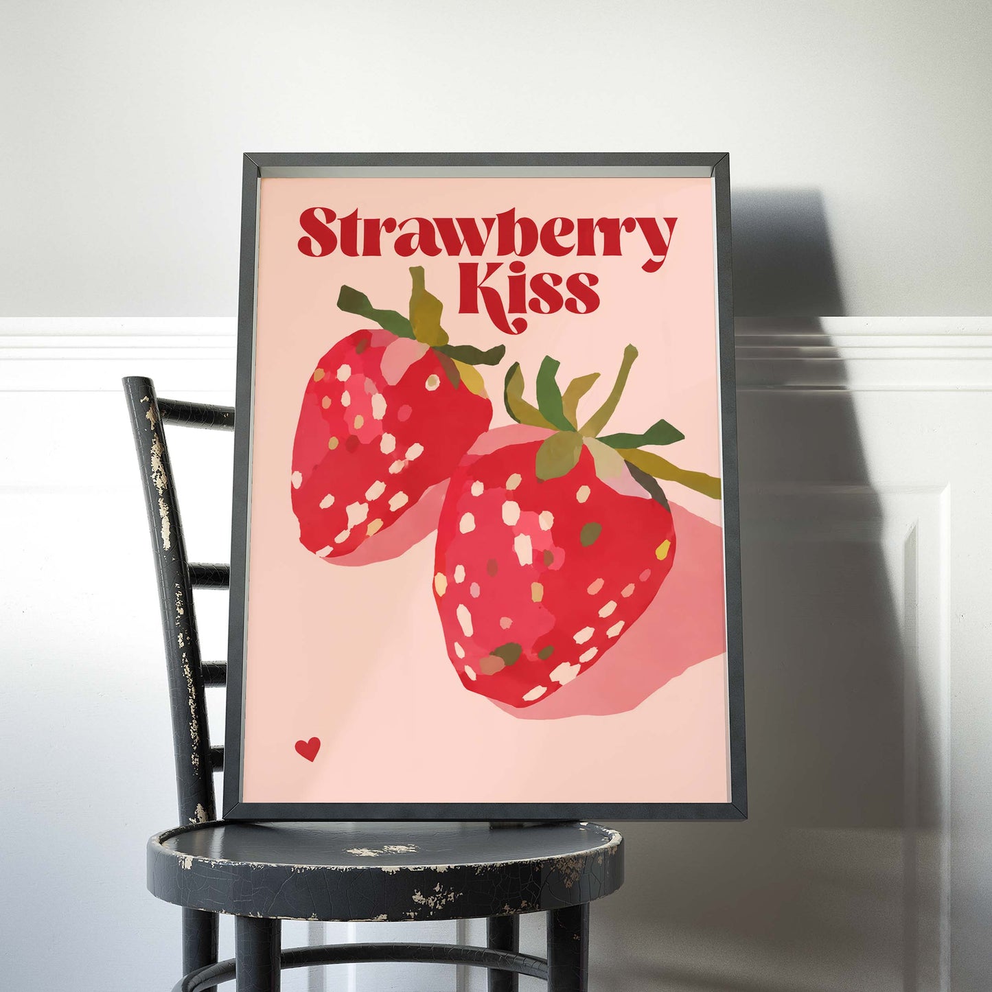 Strawberry Kiss Wall Art