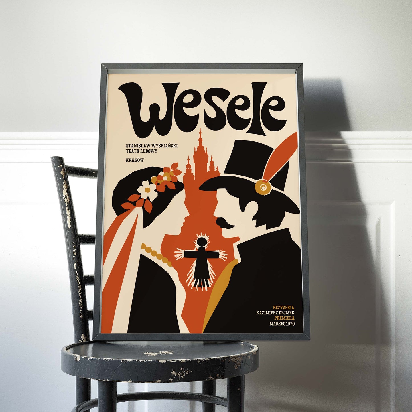 Wesele Polish Wedding Poster For Study