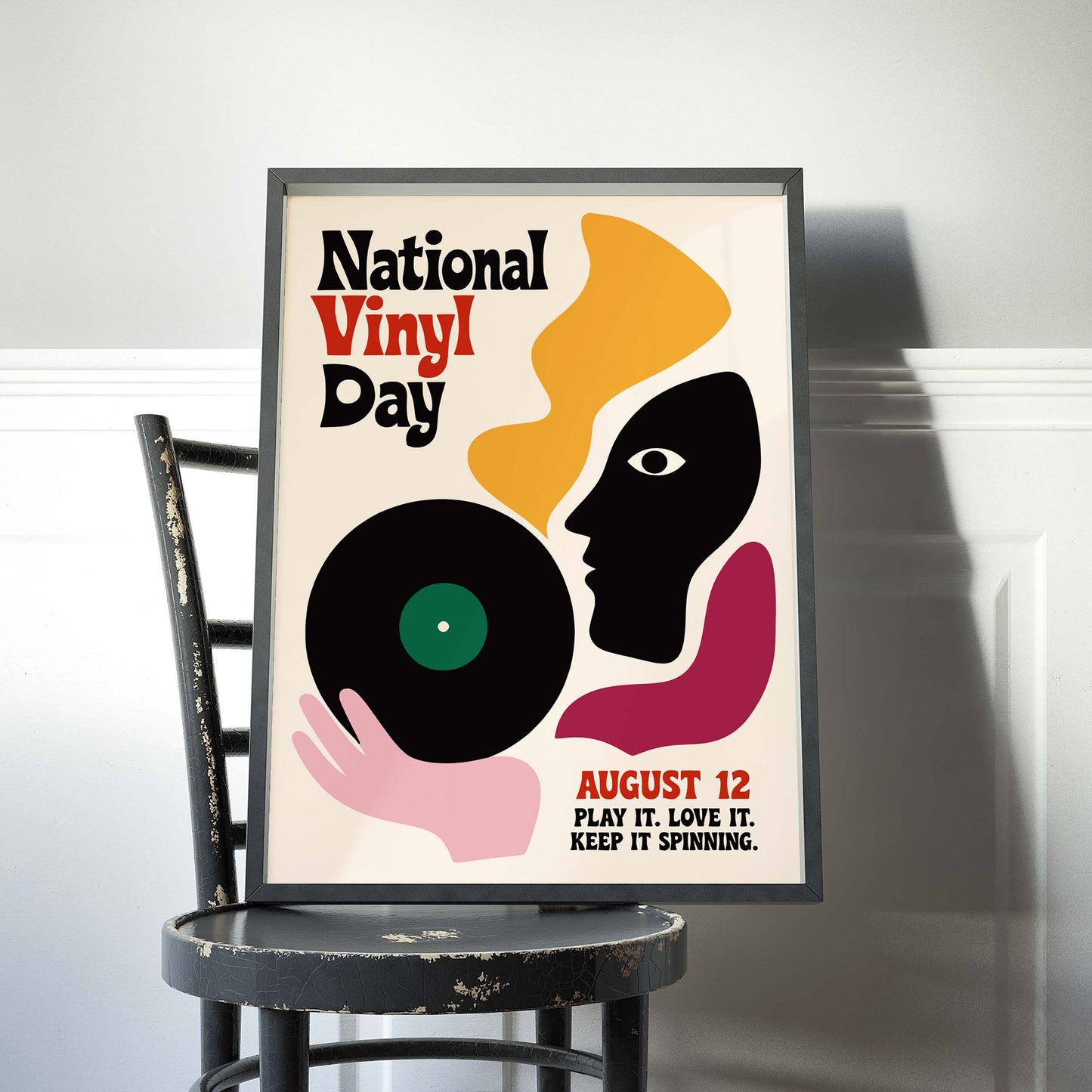 National Vinyl Day Record Poster