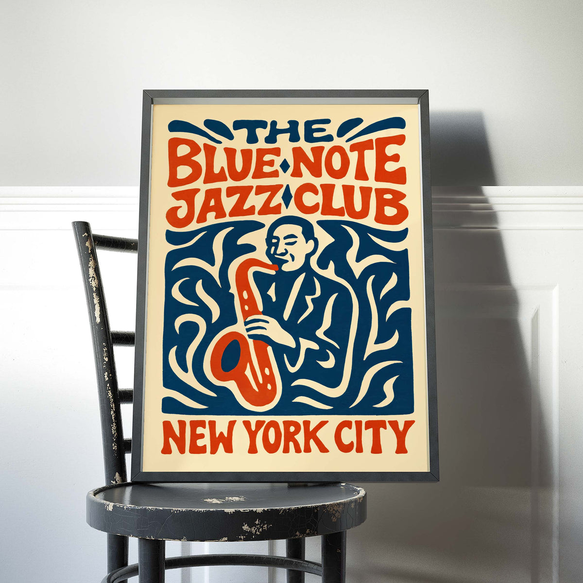 Reprodukcja plakatu Blue Note Jazz Club