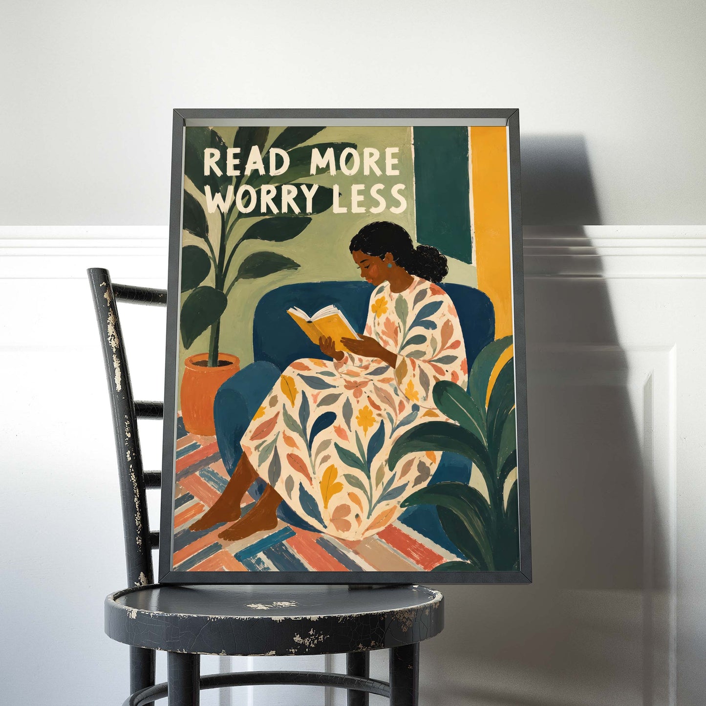 Reading Motivation Book Lover Print