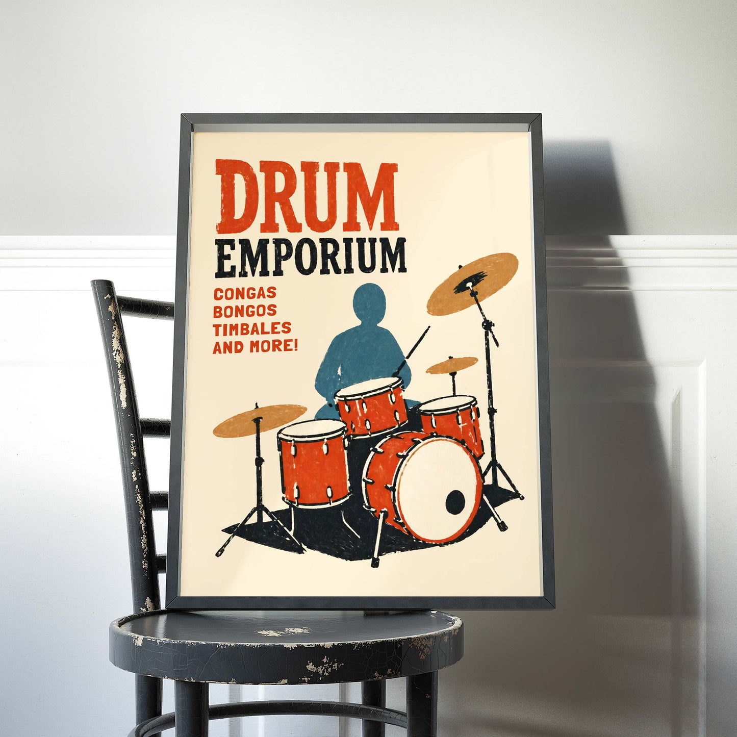 Drum Emporium Poster Print