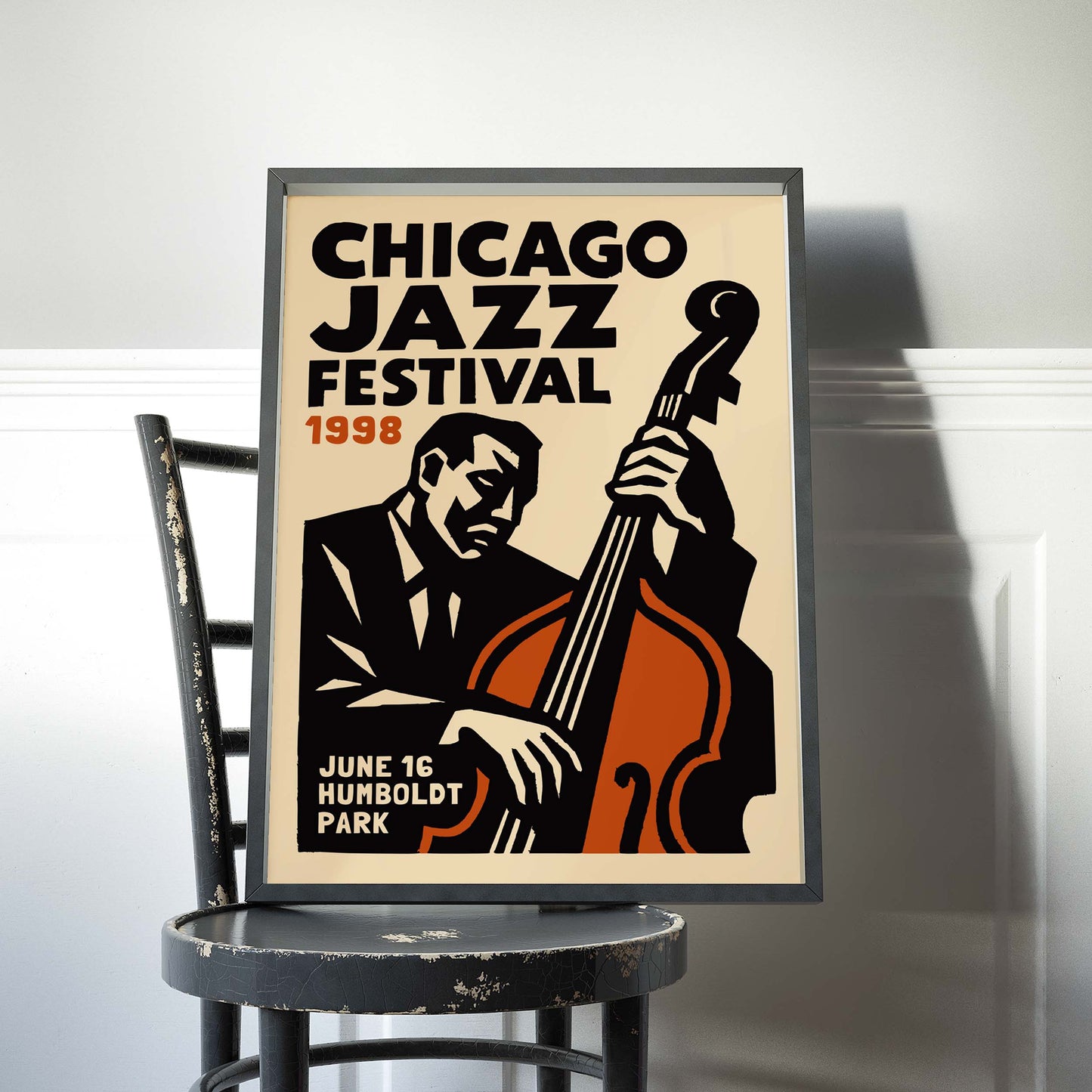 Chicago Jazz Festival Poster Print