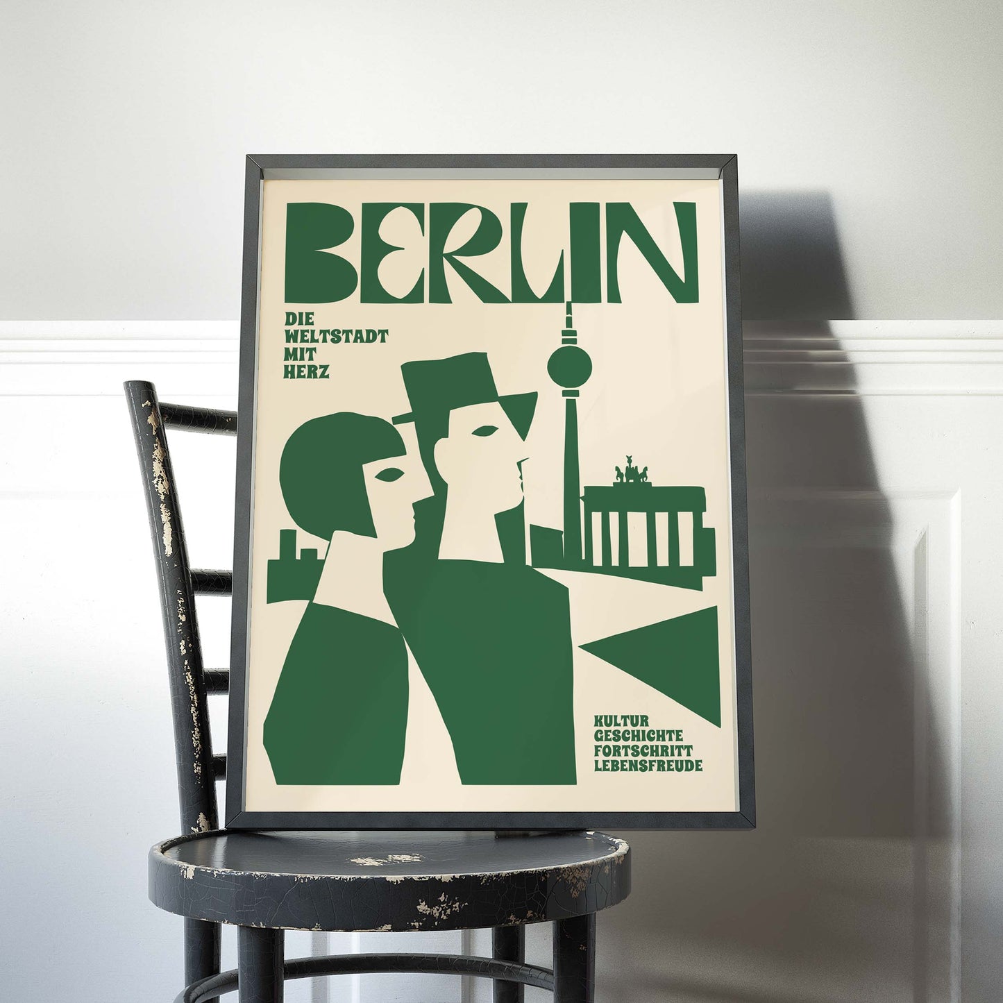 Berlin Minimalist Travel Poster