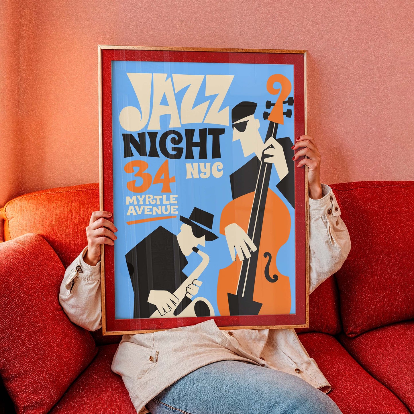 Jazz Night NYC Poster