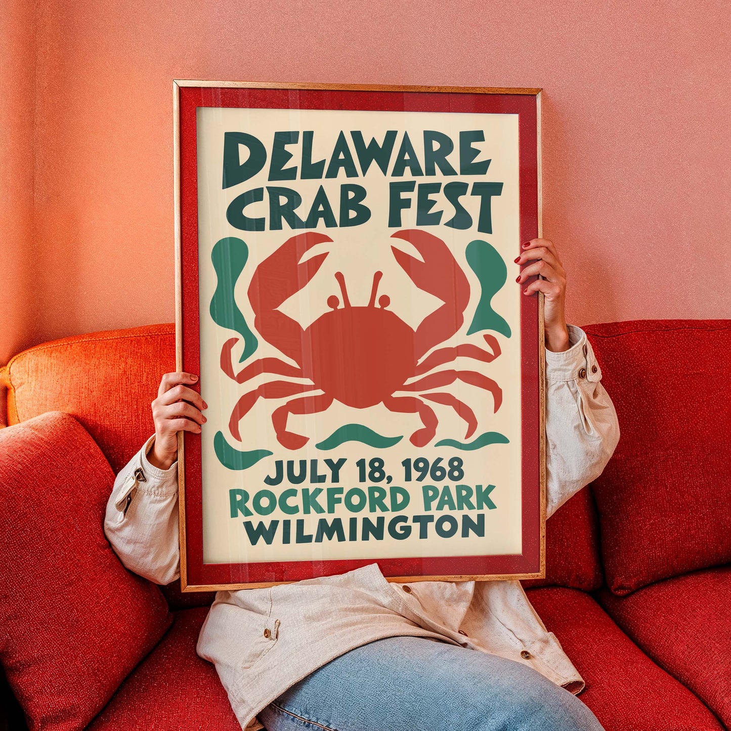 Delaware Crab Fest Poster