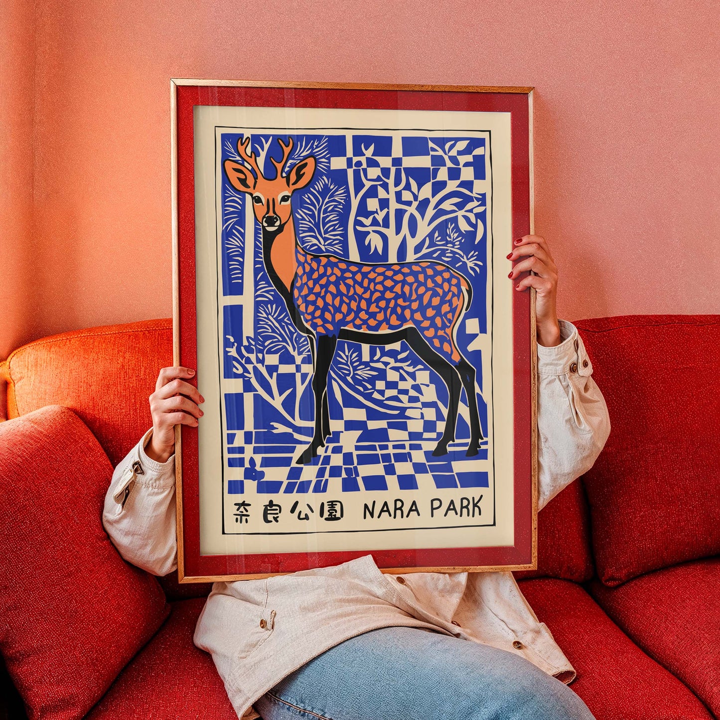 Nara Park Deer Poster Print