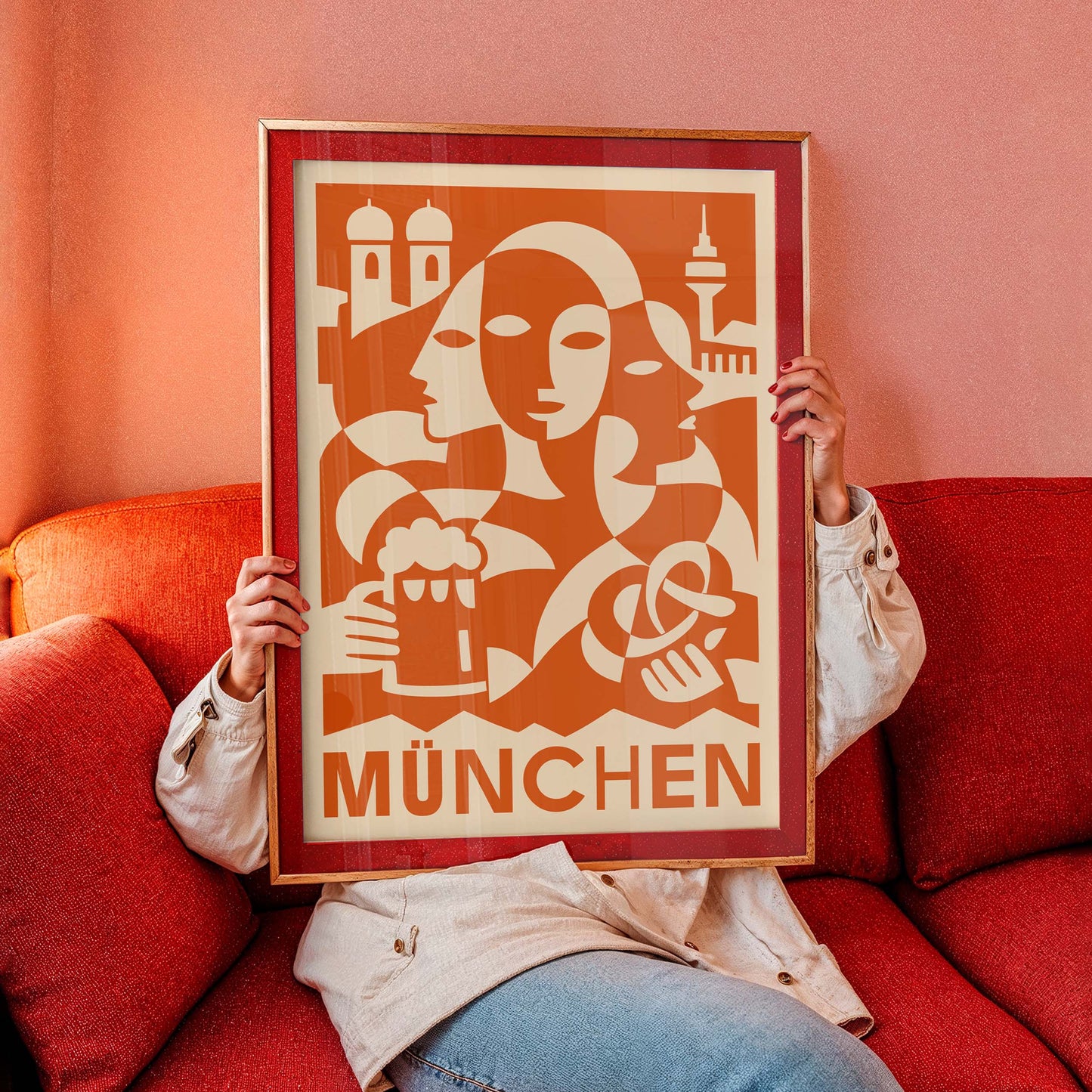Munich Oktoberfest Wall Art Print