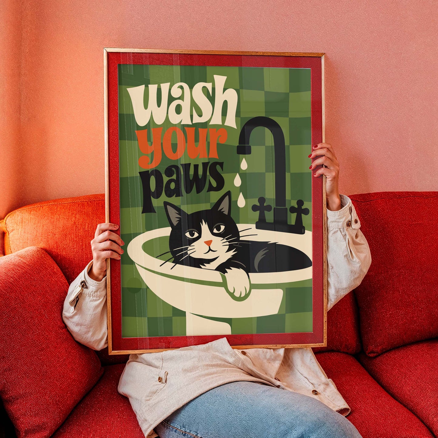 Wash Your Paws Wall Art