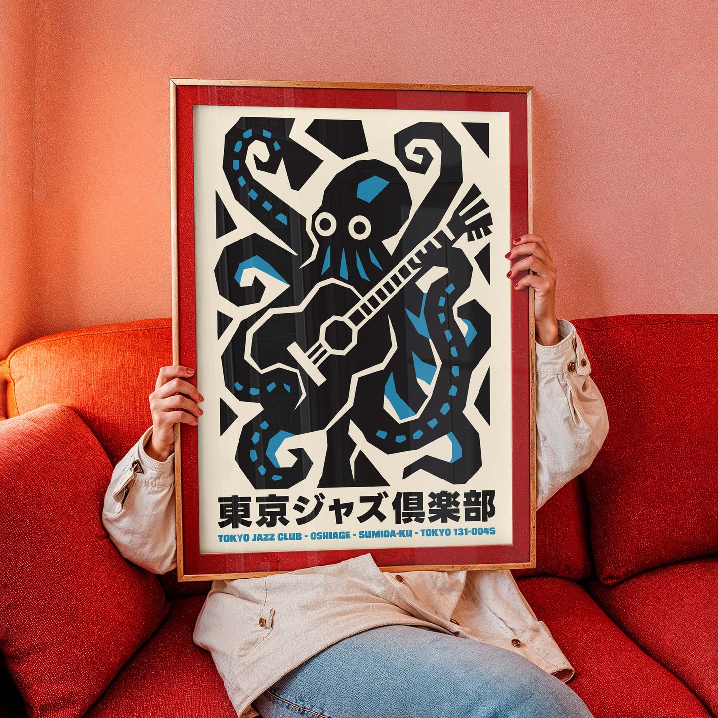 Tokyo Jazz Club Poster Print