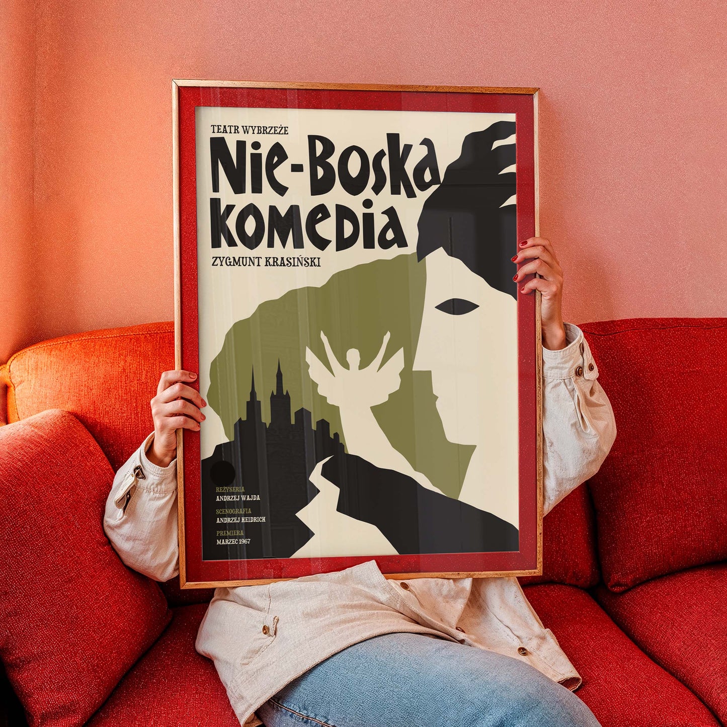Nie-Boska Komedia Poster For Study