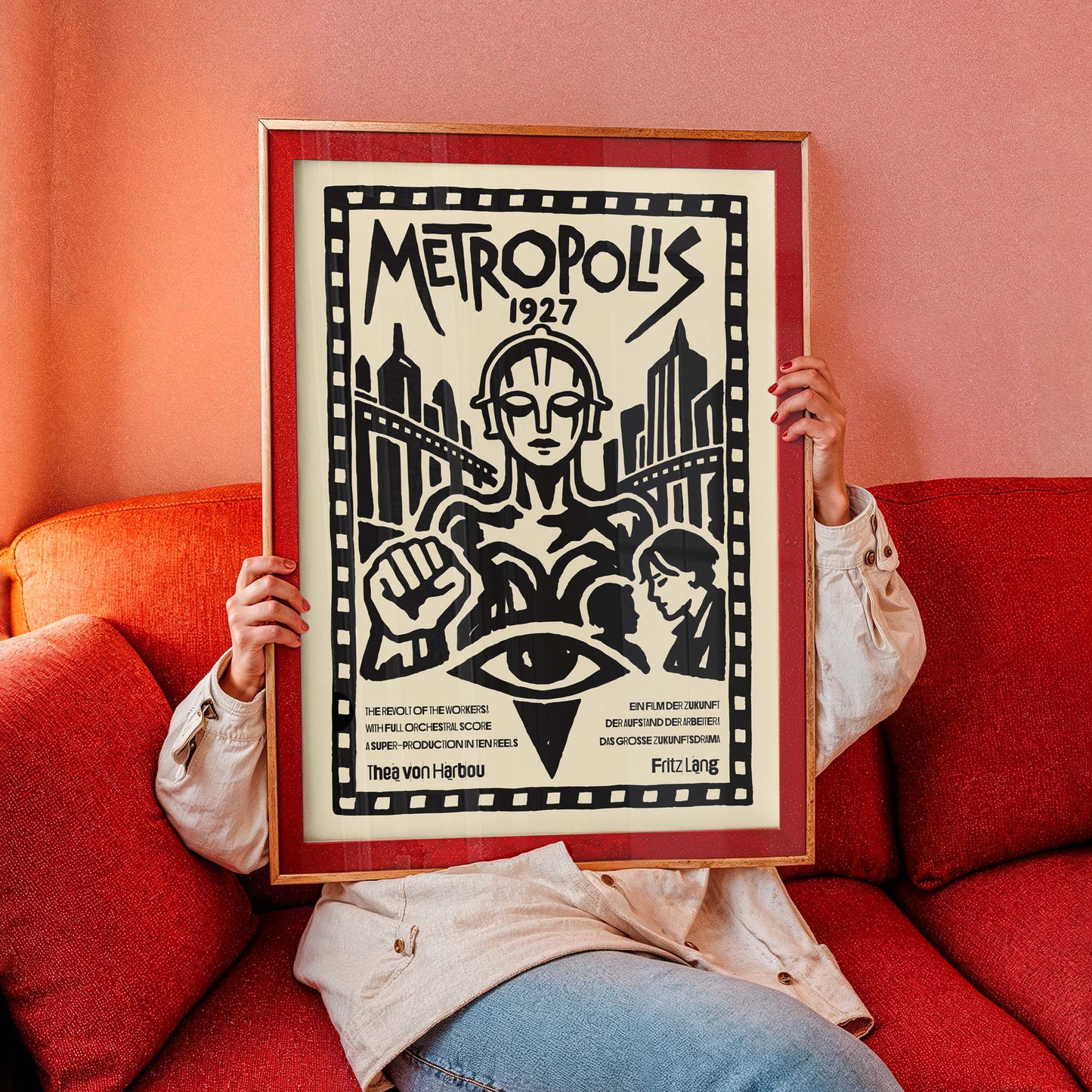 Metropolis 1927 Film Poster Print