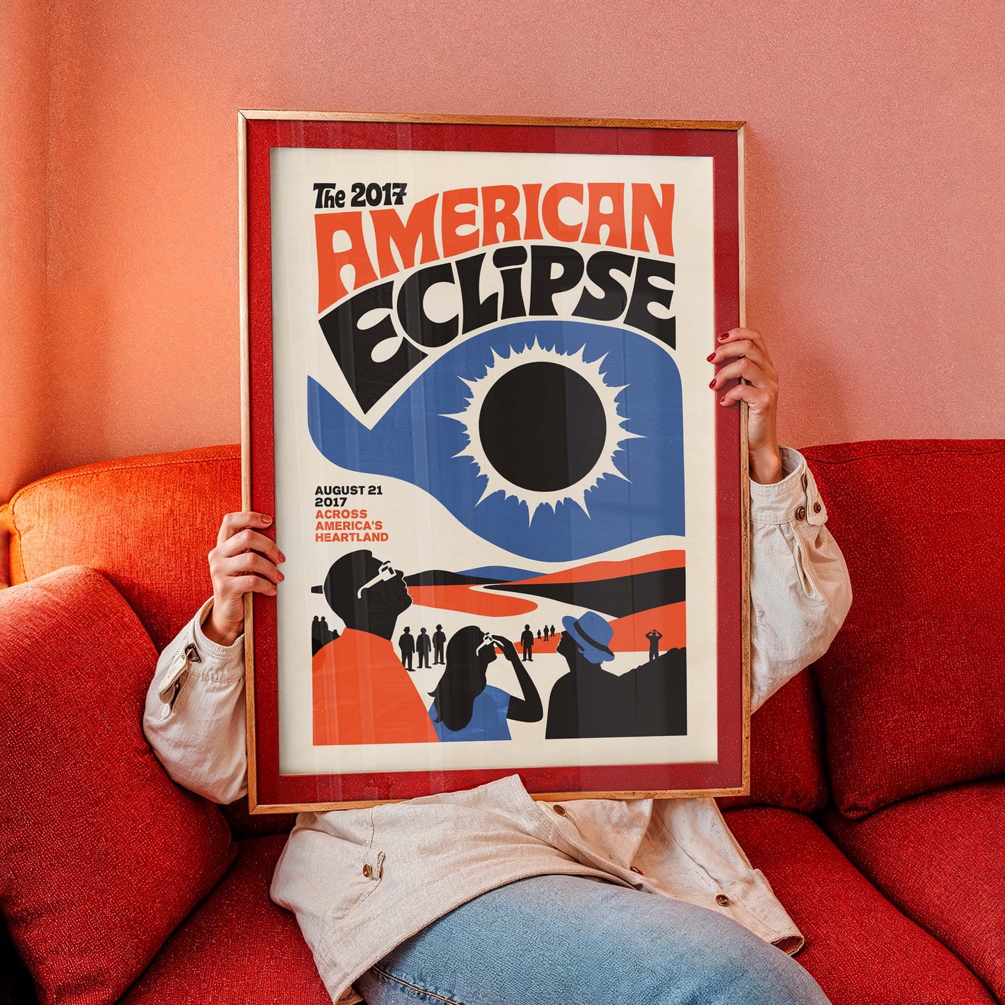 American Eclipse Poster Print