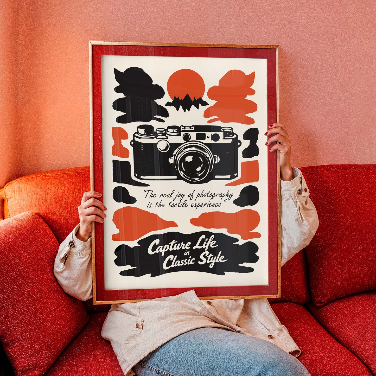 Classic Photography Camera Poster Wall Art