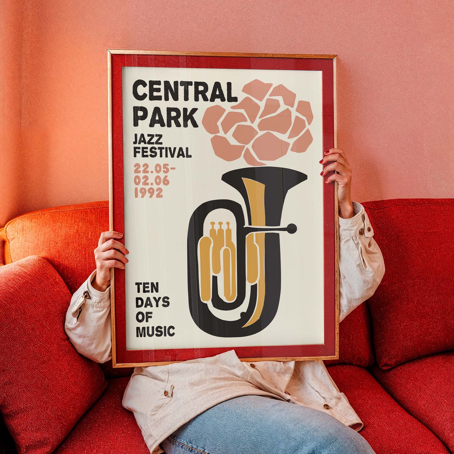 Central Park Jazz Print