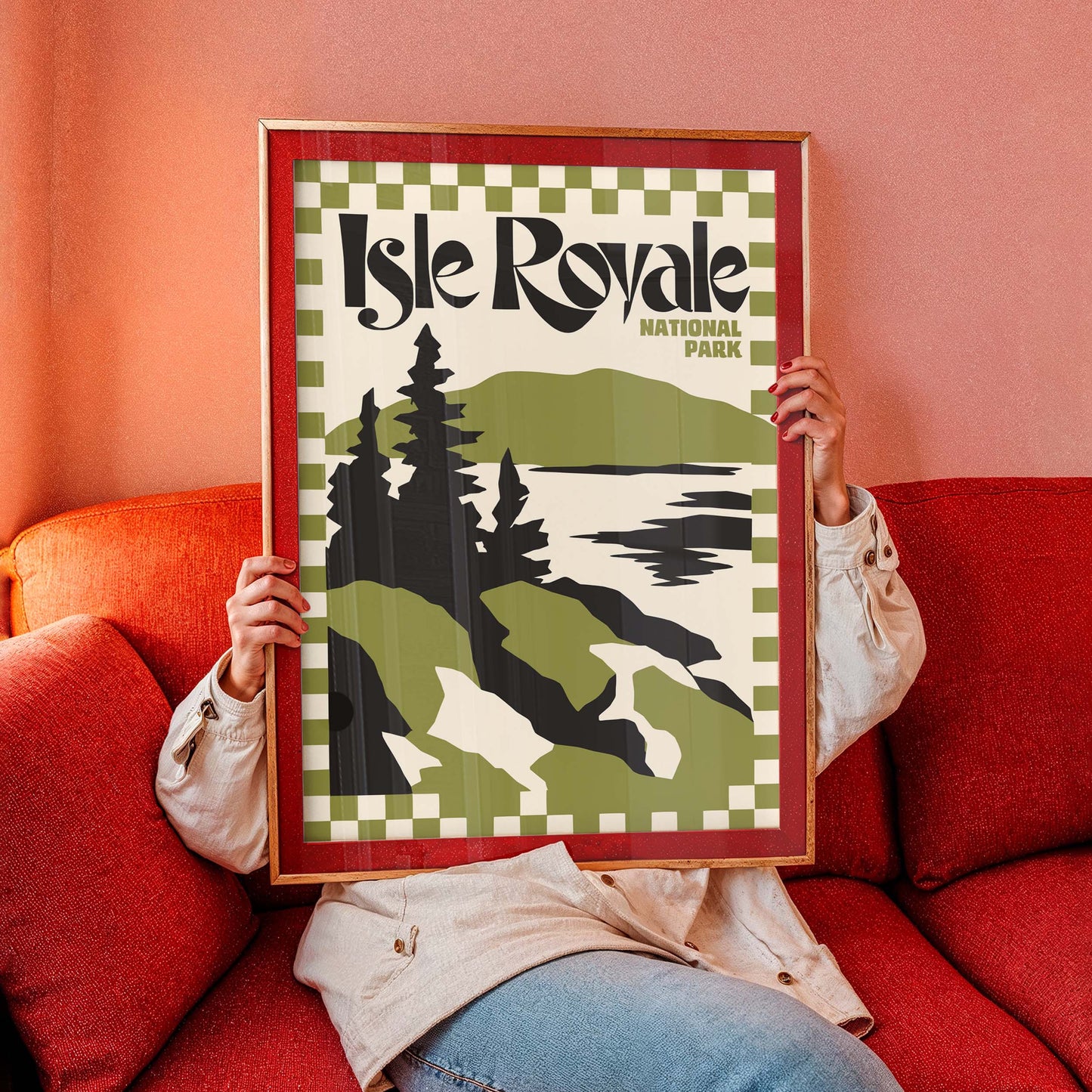 Isle Royale National Park Poster