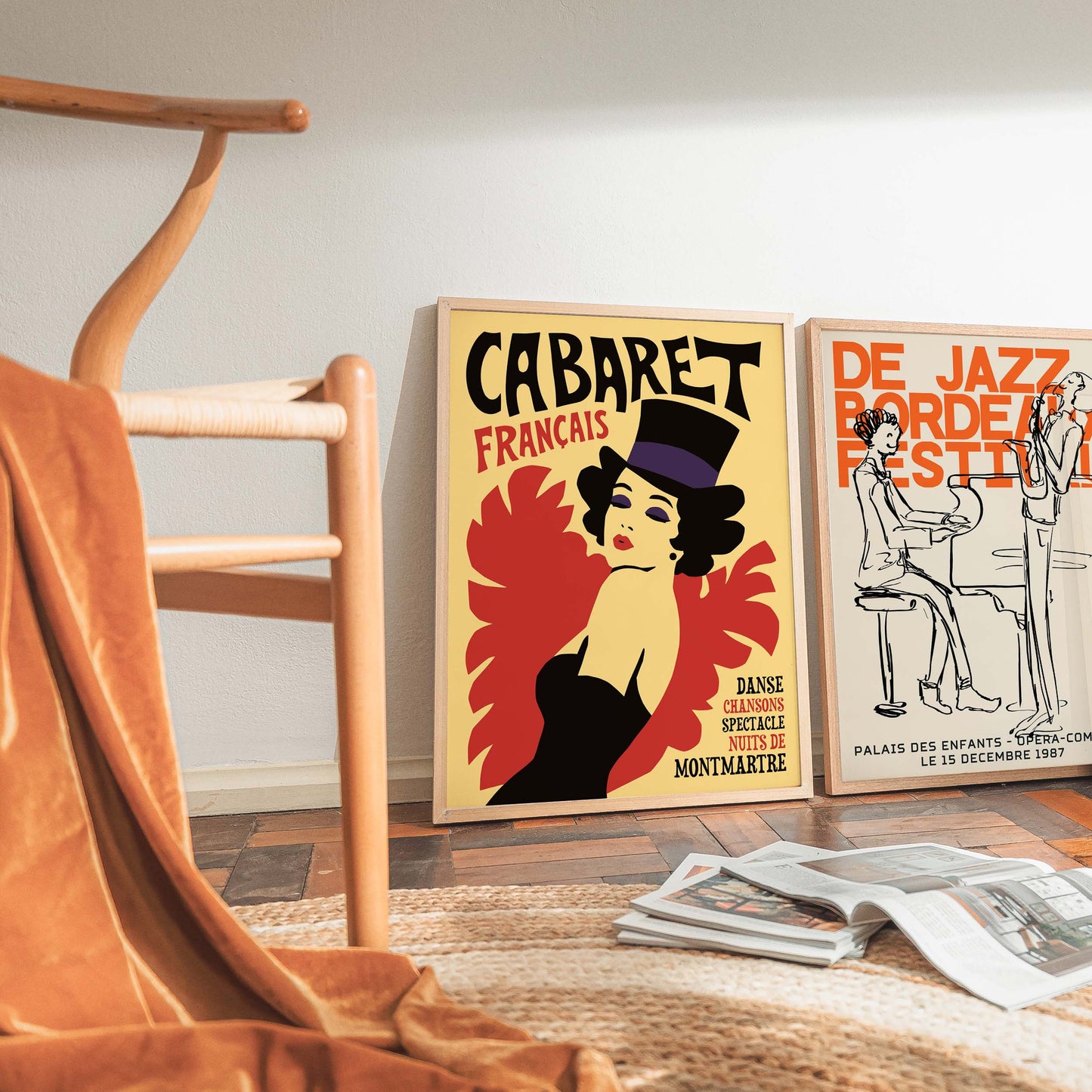 Cabaret Français Wall Art