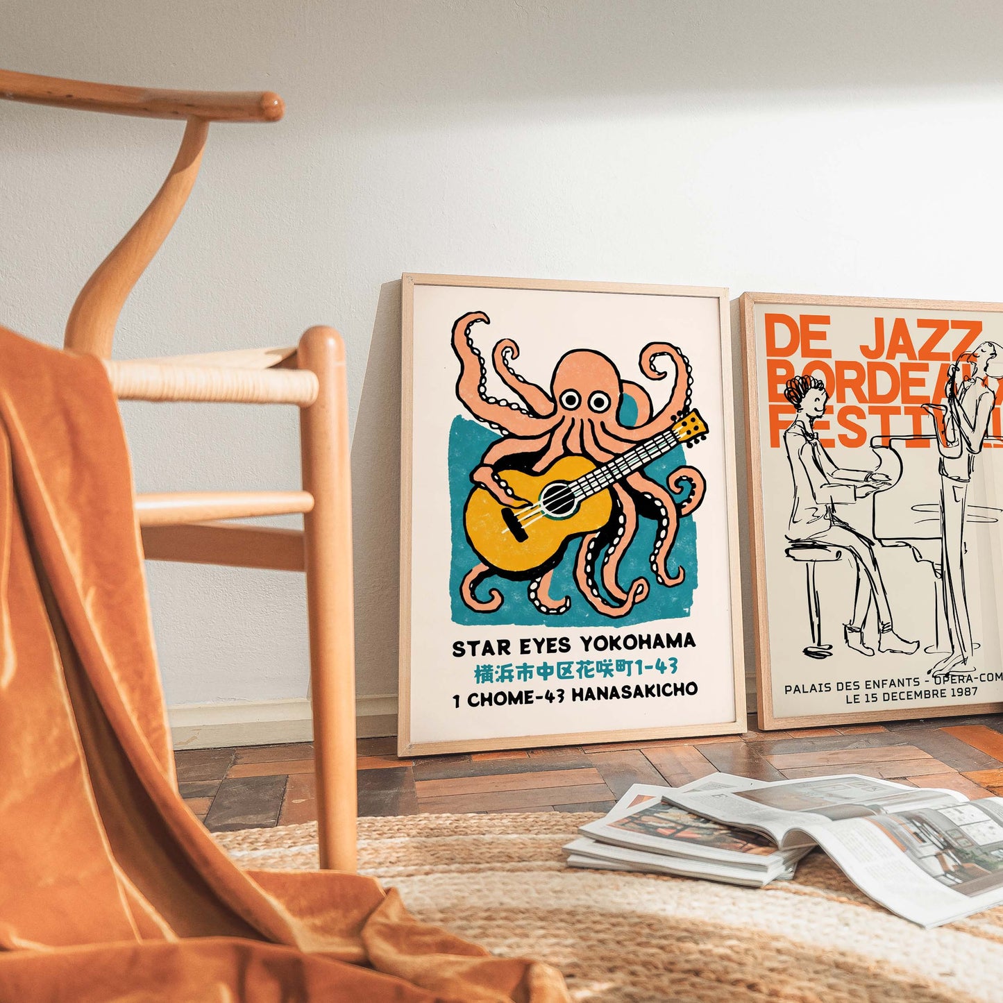 Yokohama Jazz Club Poster